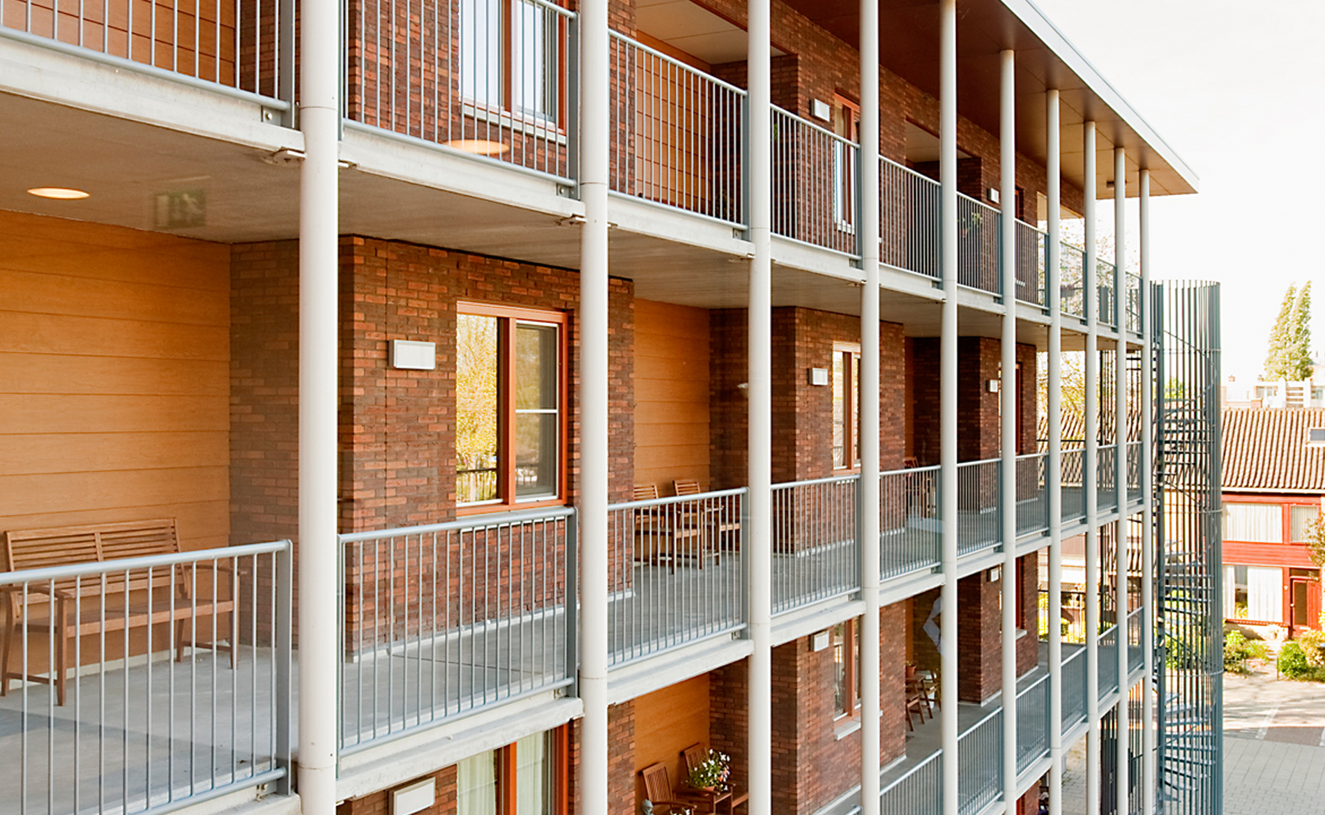 Stadsvernieuwing Heemskerk Waterrijck Lessestraat woonzorg woningen park BBHD architecten