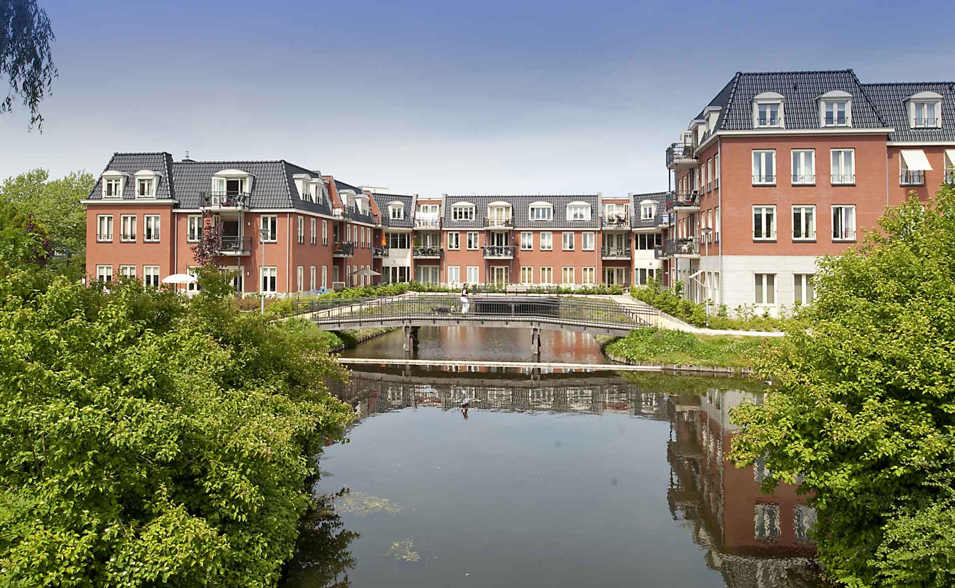 architect woningbouw seniorenappartementen woonzorggebouw Om de Noord Hoogkarspel BBHD architecten