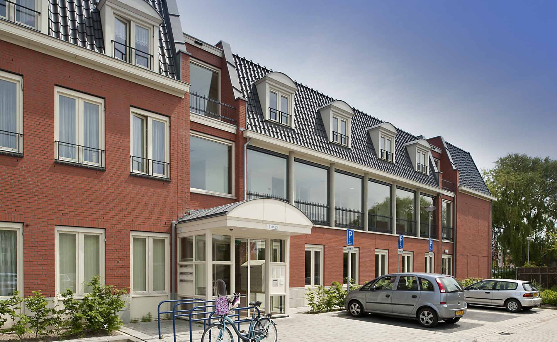 architect woningbouw seniorenappartementen woonzorggebouw Om de Noord Hoogkarspel BBHD architecten