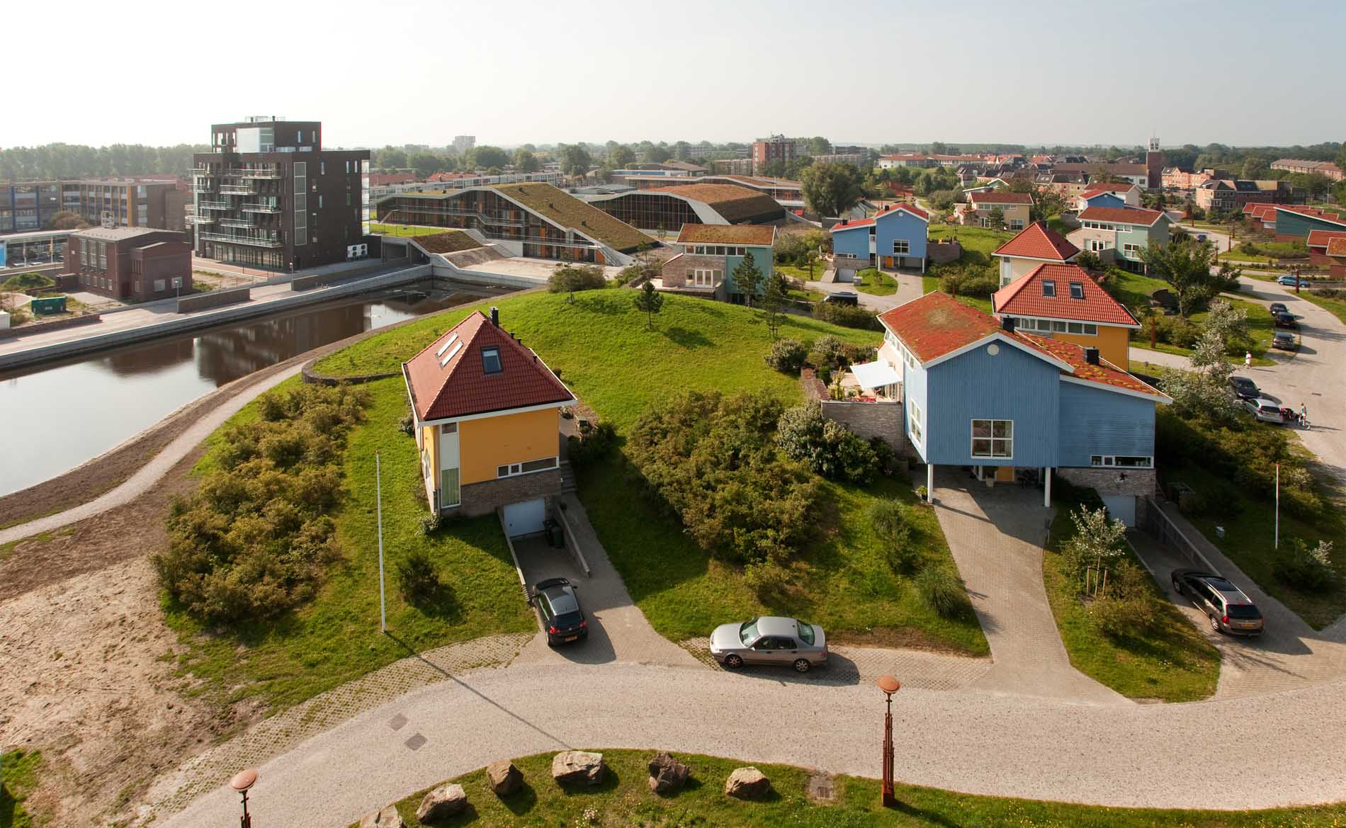 architect woningbouw woningen Duinpark Den Helder herstructurering duinen landschap wonen BBHD architecten