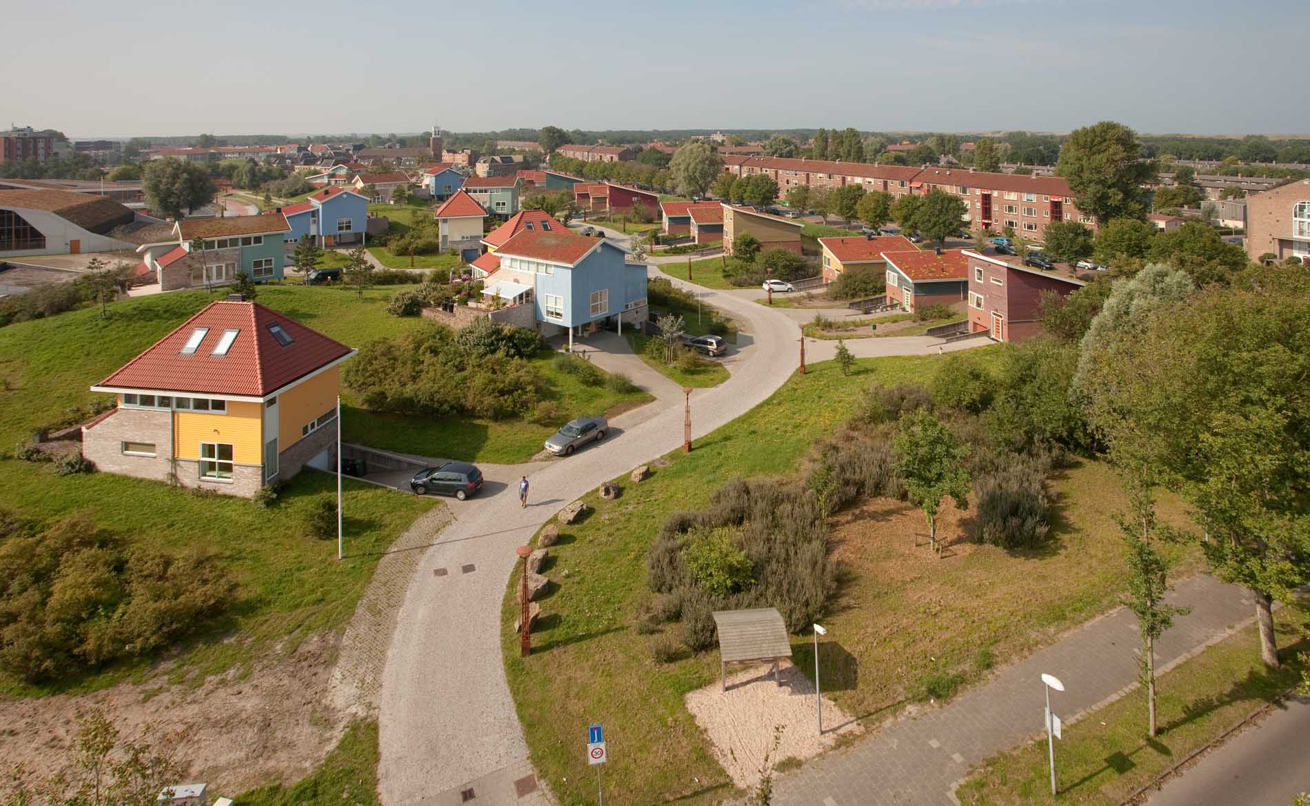 architect woningbouw woningen Duinpark Den Helder herstructurering duinen landschap wonen BBHD architecten