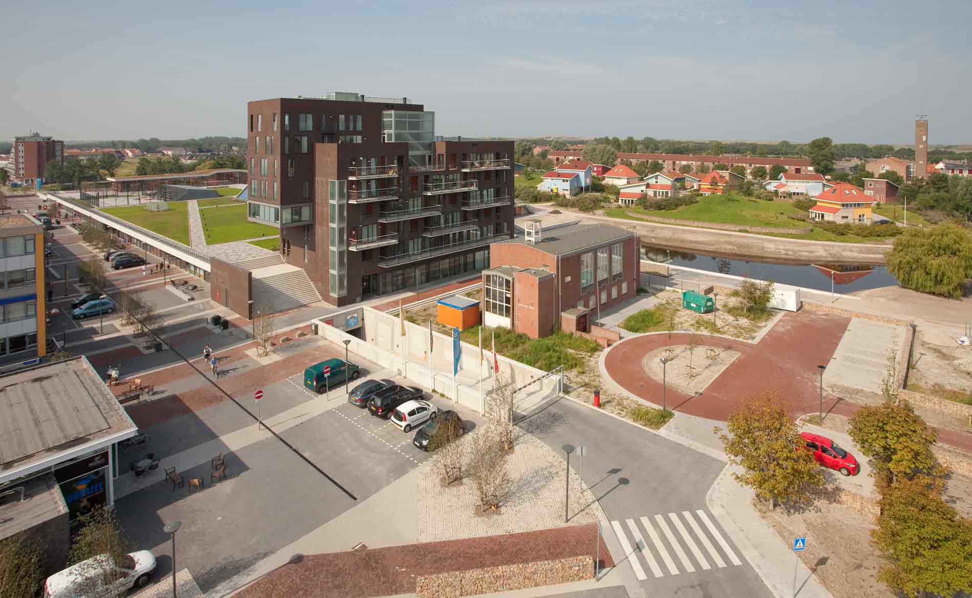 architect Multifunctioneel Centrum MFC appartementen Duinpark Den Helder BBHD architecten