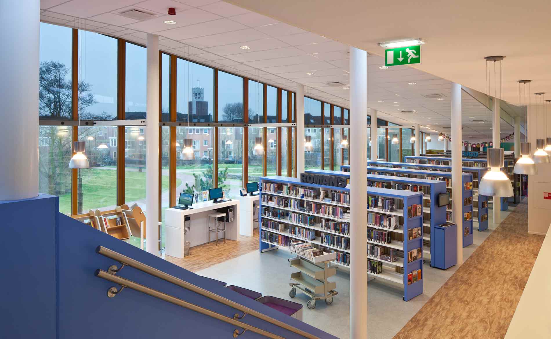 architect bibliotheek Multifunctioneel Centrum MFC Duinpark Den Helder BBHD architecten