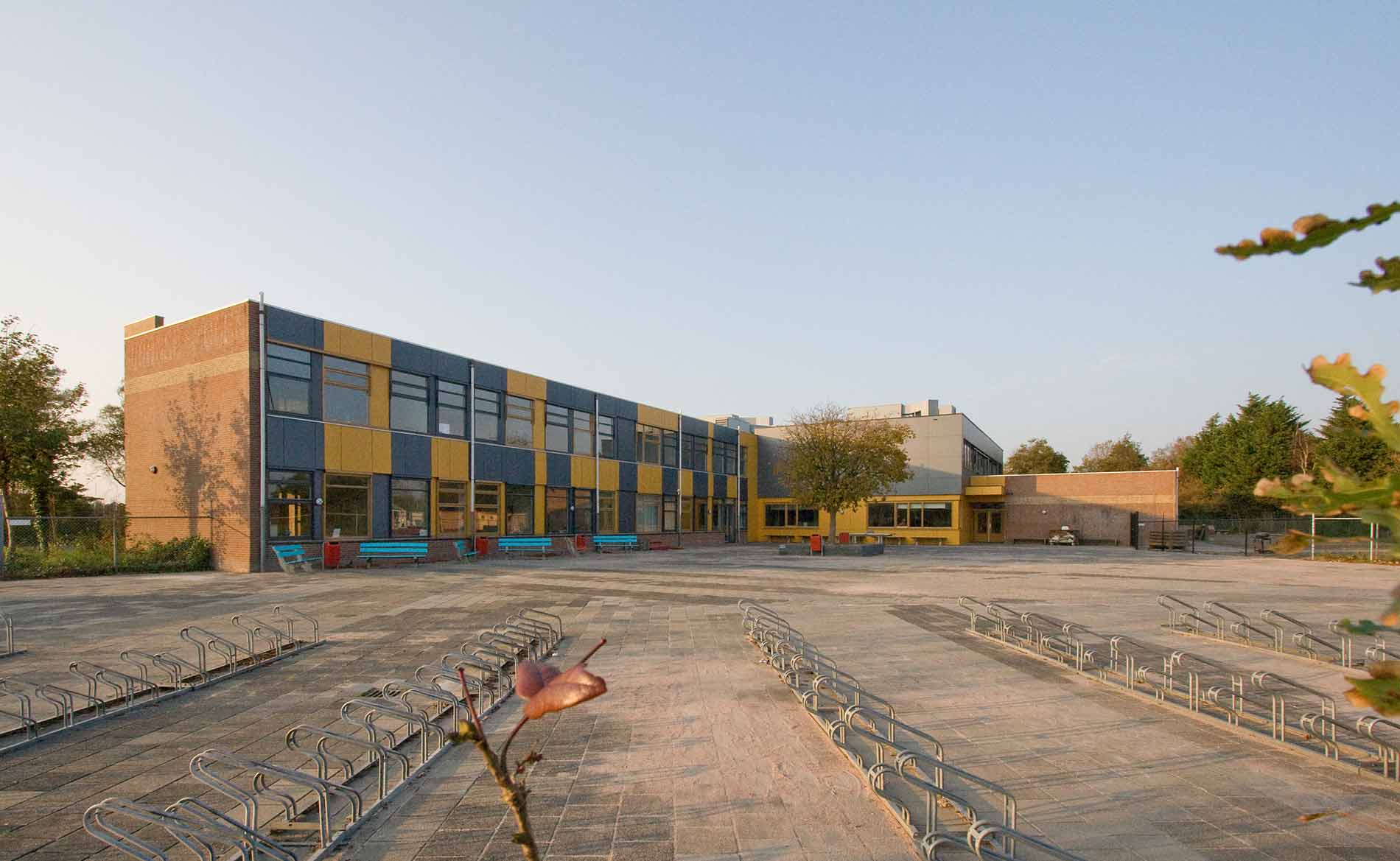architect scholen praktijkschool renovatie De Viaan Alkmaar BBHD architecten