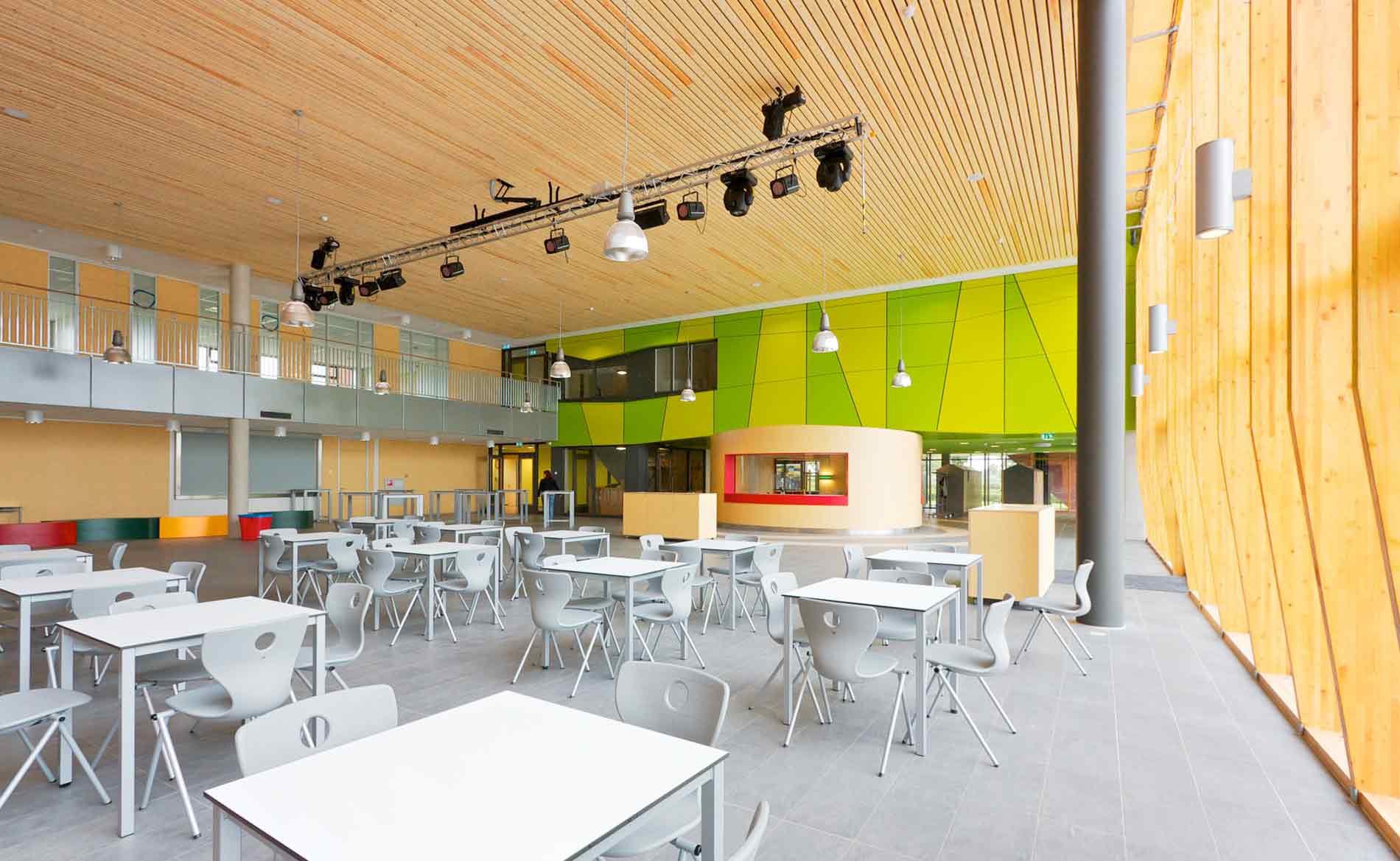 architect scholen VMBO school Houtens Houten BBHD architecten