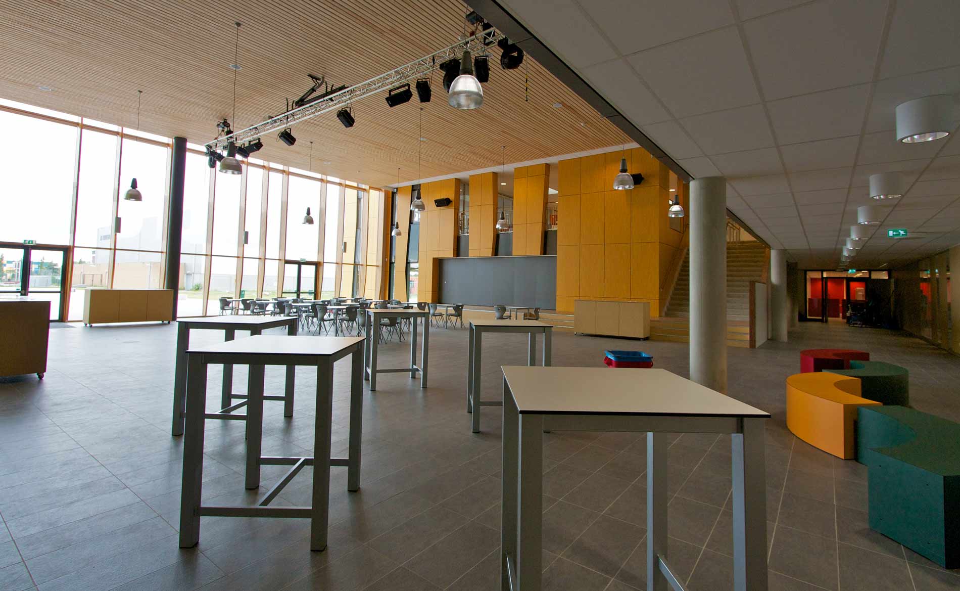 architect scholen VMBO school Houtens Houten BBHD architecten