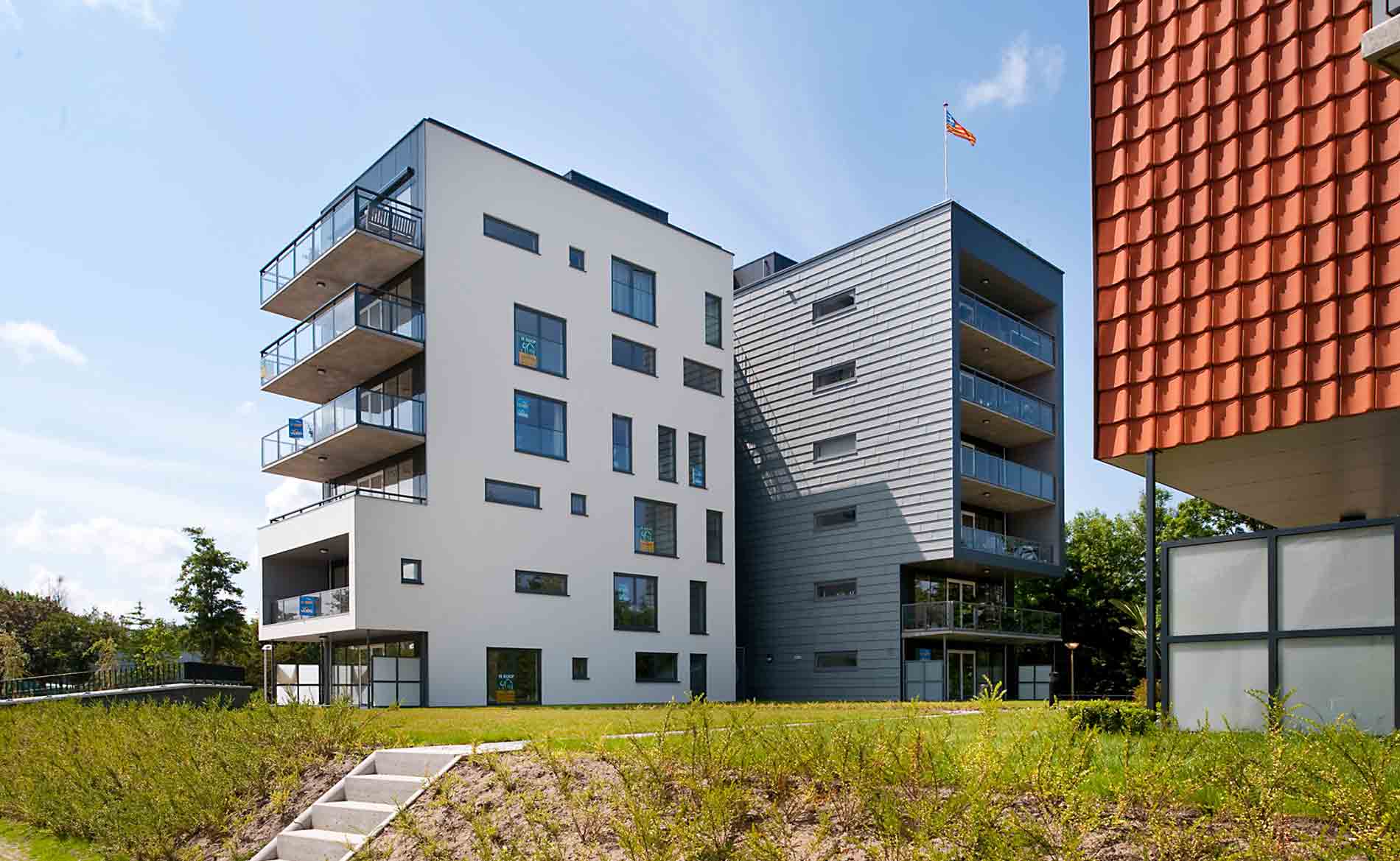 architect appartementen appartementengebouw hoogbouw woningbouw herstructurering Triade Castricum BBHD architecten