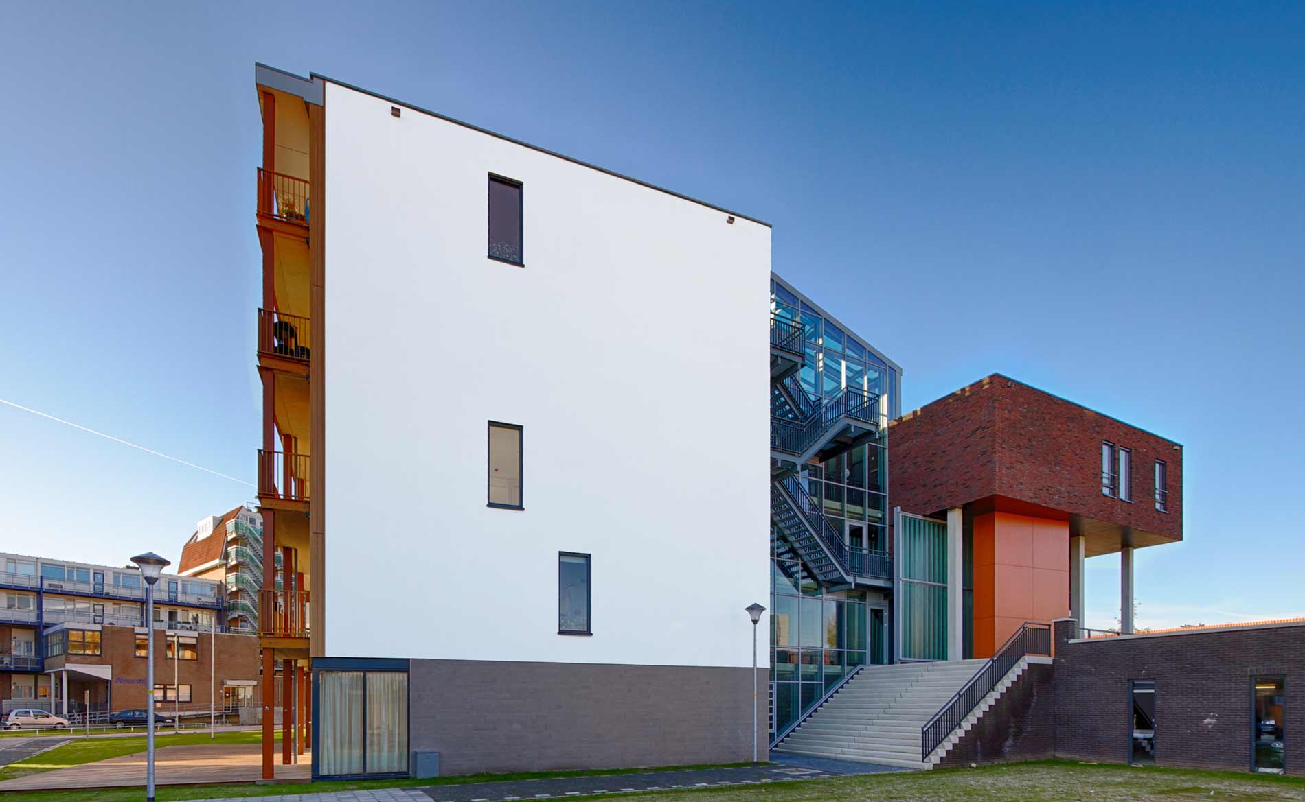 architect seniorenappartementen woningbouw Indische ouderen herstructurering centrum parkeergarage Tjempaka Den Helder BBHD architecten