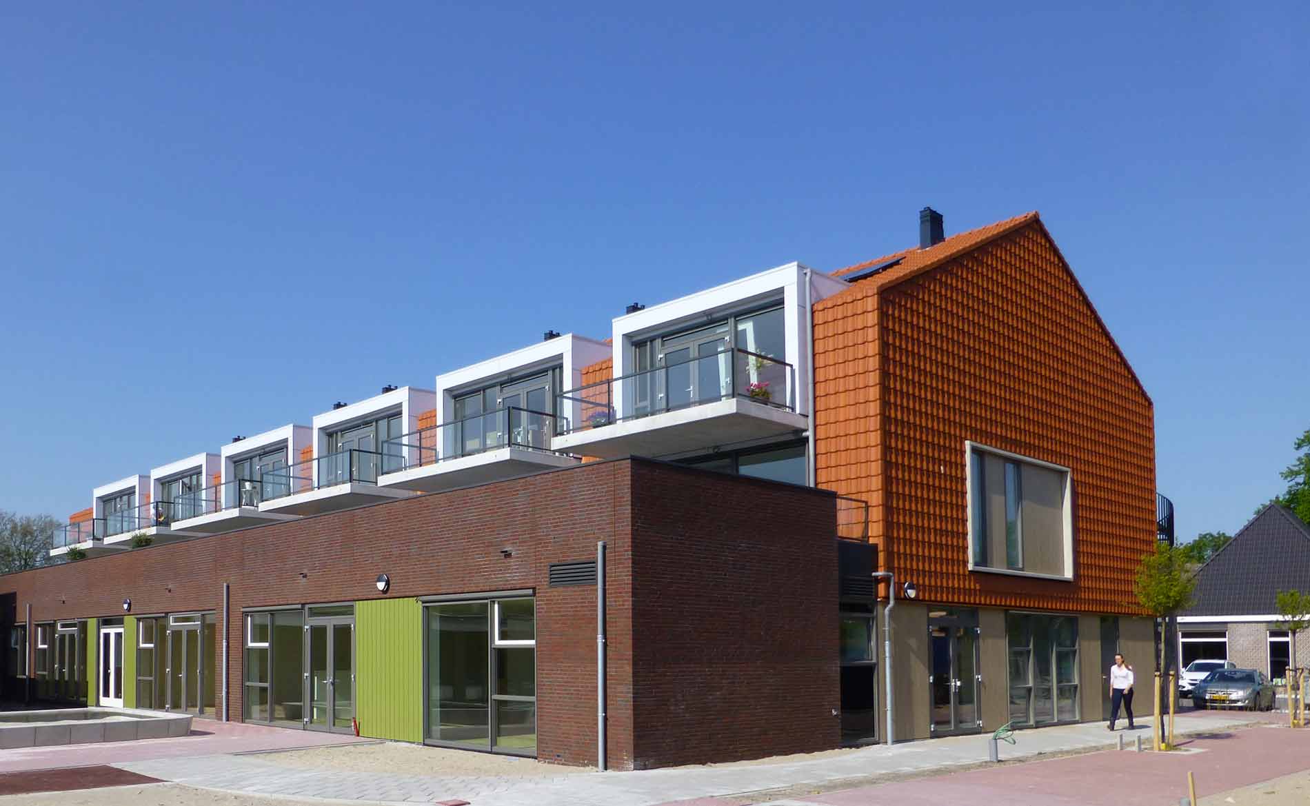 architect multifunctionele accomodatie scholen sporthal MFA dorsaccomodatie Neck BBHD architecten