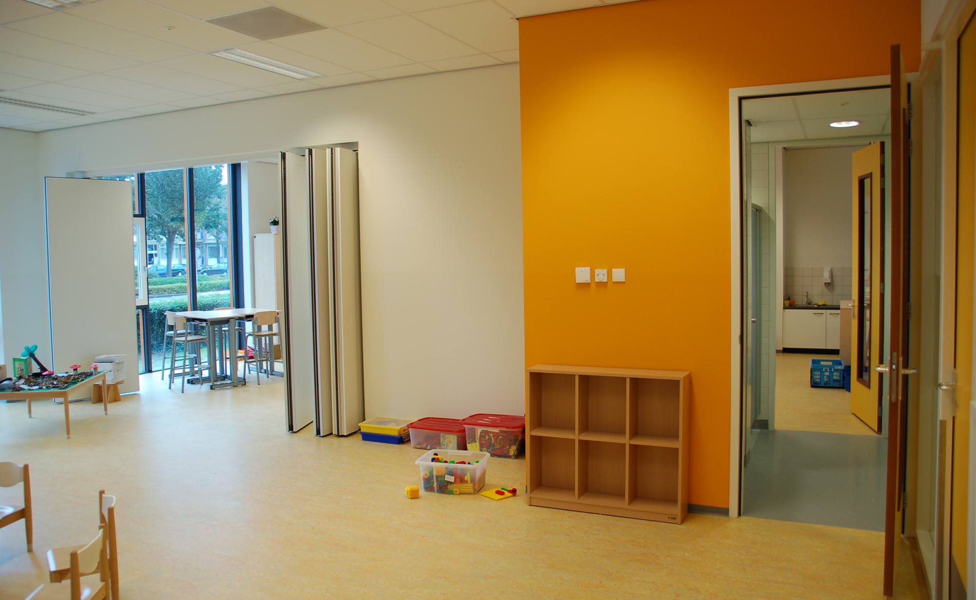 brede school architect BREEAM peuterspeelzaal bso appartementen Paulusschool Castricum BBHD architecten