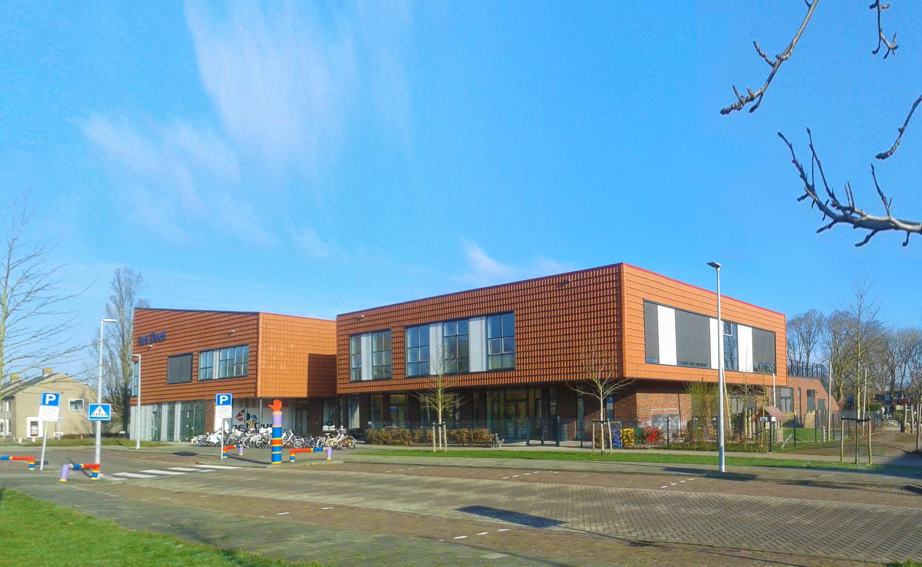 architect scholen onderwijs kinderdagveblijf BSO IKC Het Duet Uithoorn Thamerdal BBHD architecten Alkmaar