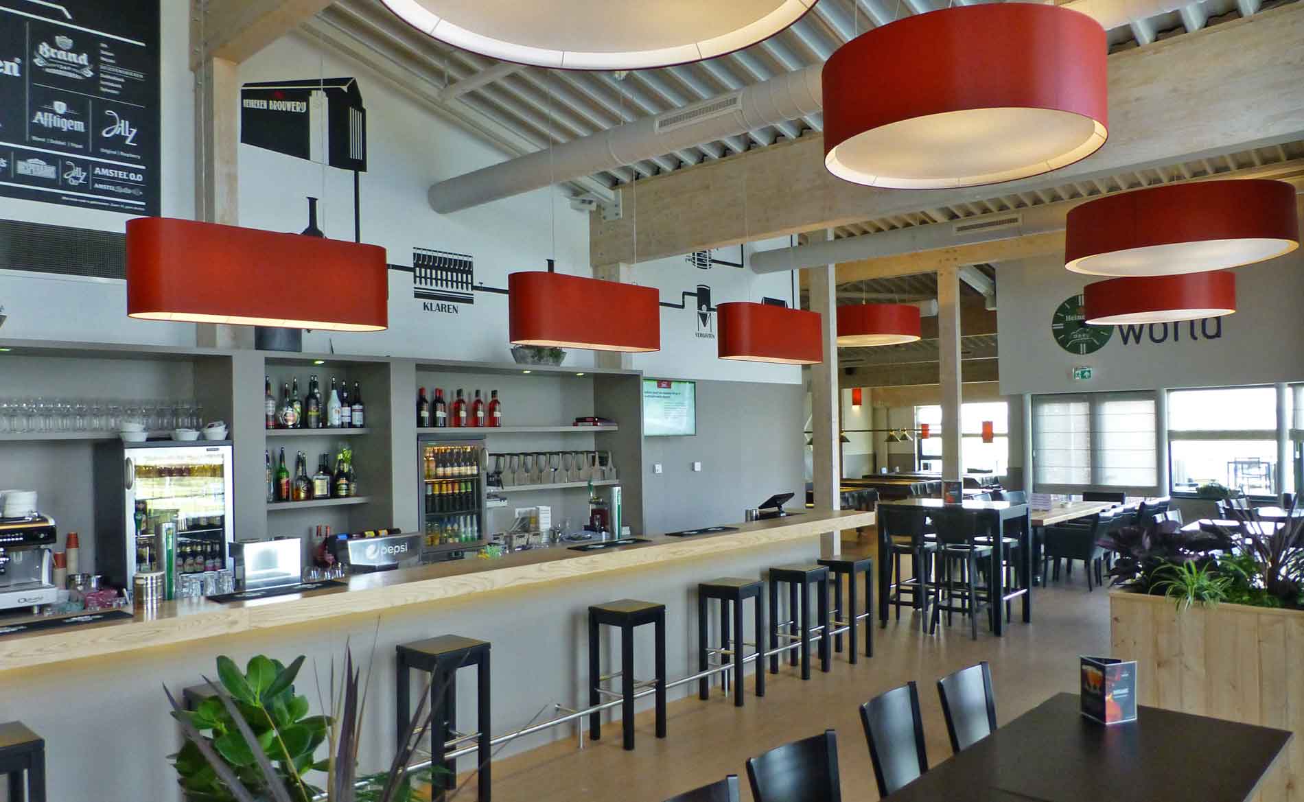 architect restaurant café MFA multifunctionele accommodatie sporthal De Dres Nibbixwoud BBHD architecten