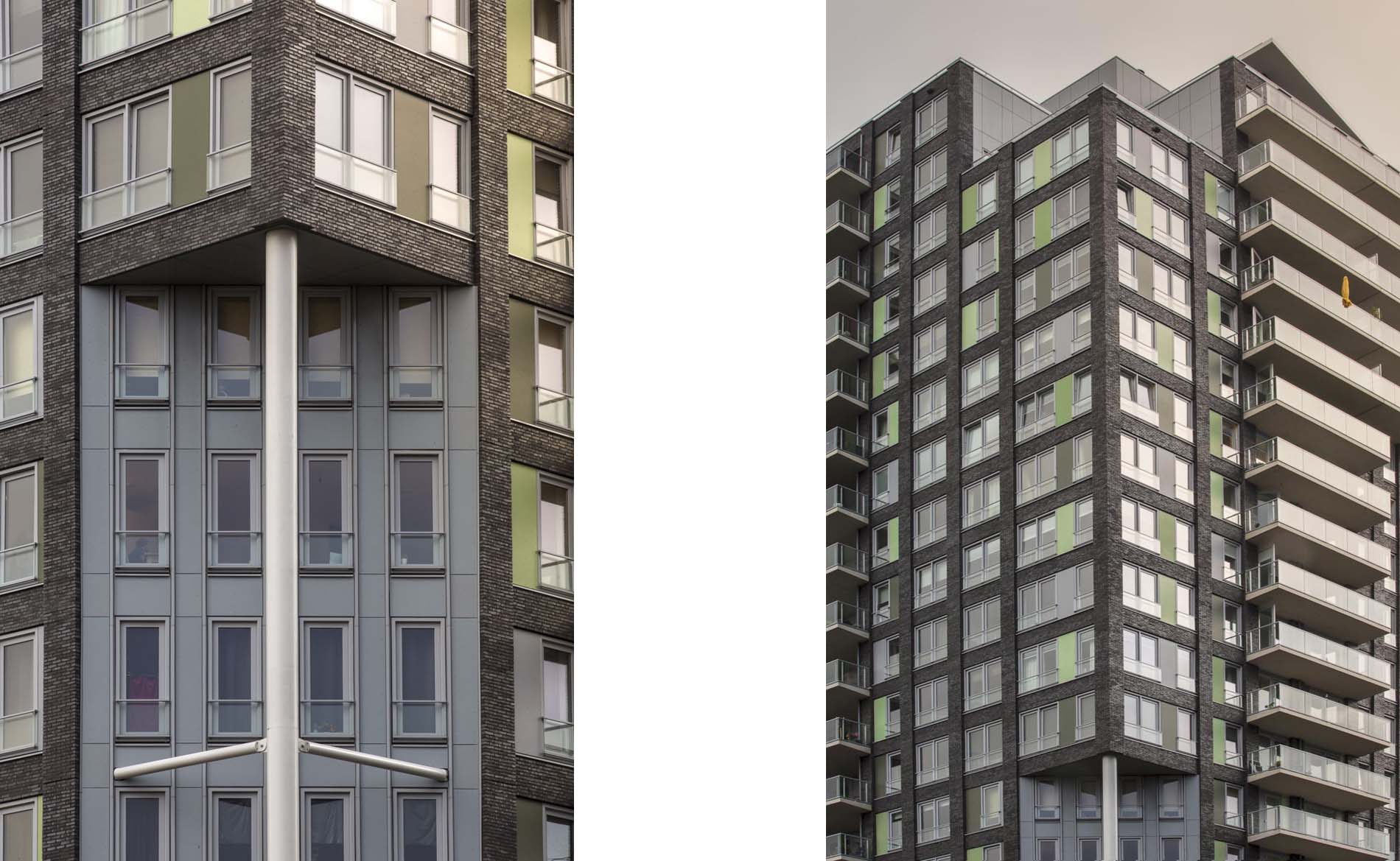 architect hoogbouw woningbouw appartementen woontoren herstructurering Wijkerbaan BBHD architecten
