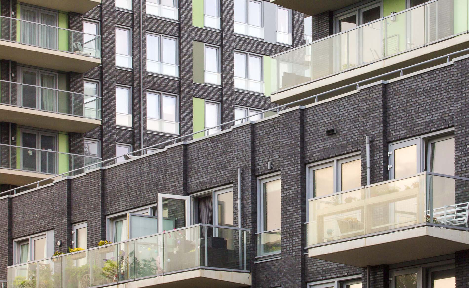 architect hoogbouw woningbouw appartementen woontoren herstructurering Wijkerbaan BBHD architecten
