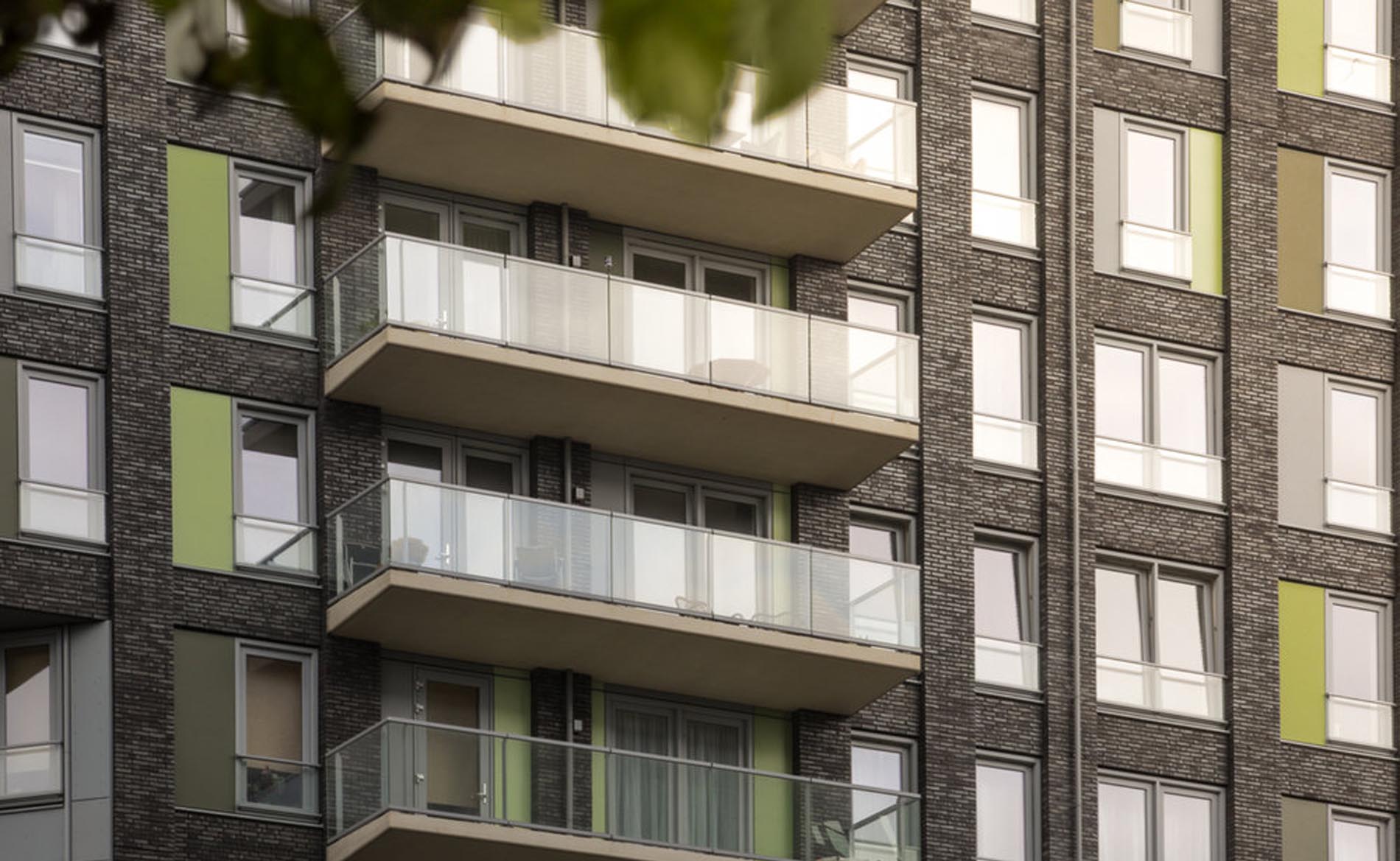 architect hoogbouw woningbouw appartementen woontoren herstructurering Wijkerbaan BBHD architecten