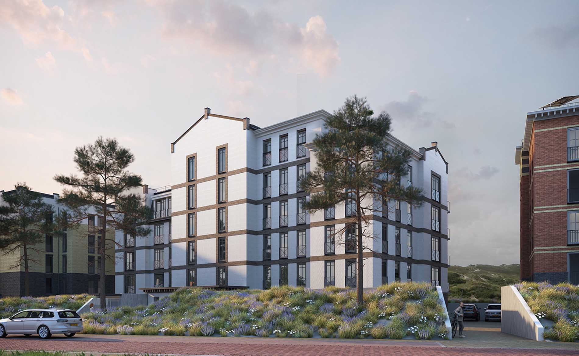 architect woningbouw appartementen architect kust architectuur Duingeest Monster BBHD architecten