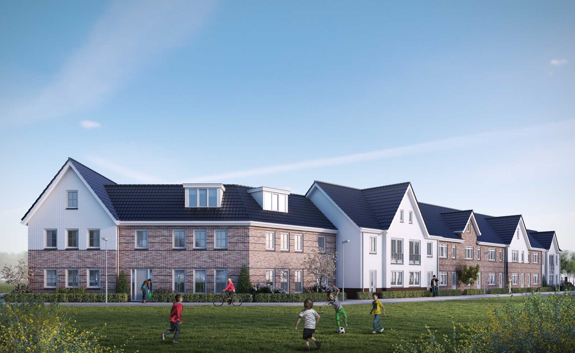 architect woningbouw woningen nieuwbouwwijk Hoge Weide Leidsche Rijn Utrecht BBHD architecten