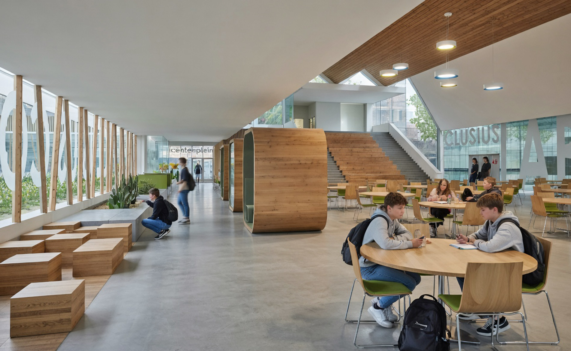 architect scholen schoolgebouw clusius college hoorn BBHD architecten