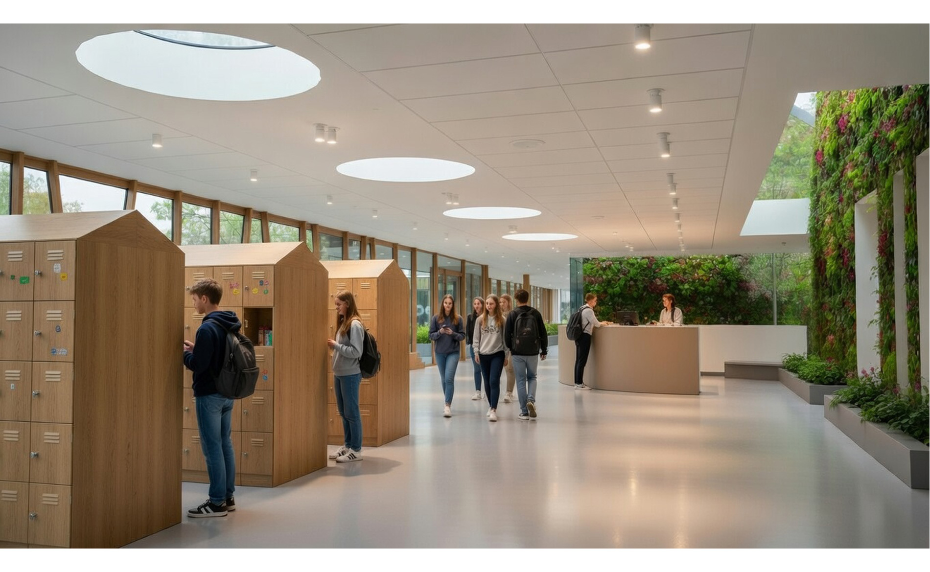 architect scholen schoolgebouw clusius college hoorn BBHD architecten