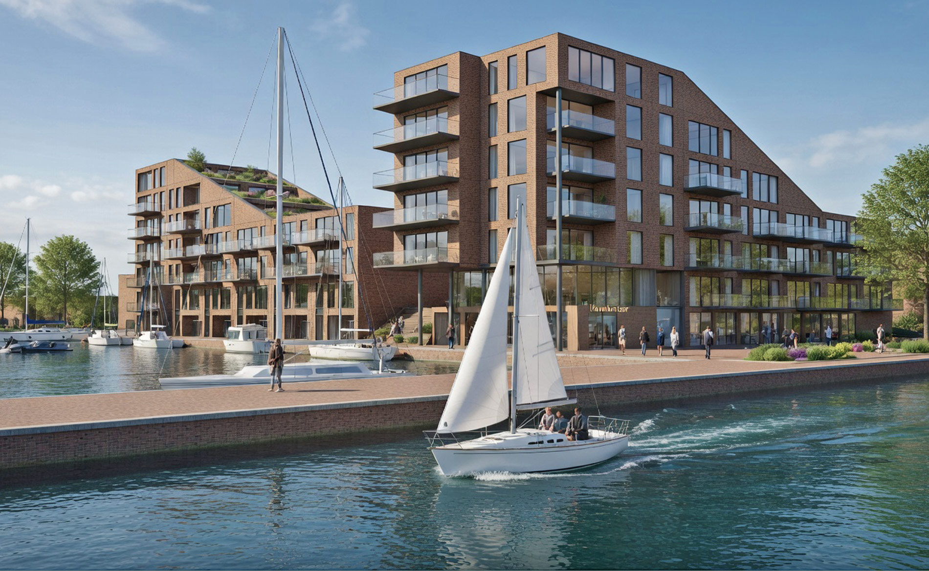 haalbaarheidsstudie stedenbouwkundig plan woningbouw Haven Almelo BBHD architecten