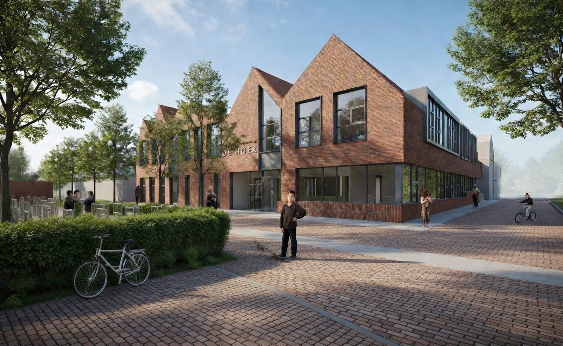 school IKC Binnenstad Enkhuizen De Tweemaster basisschool onderwijs architect