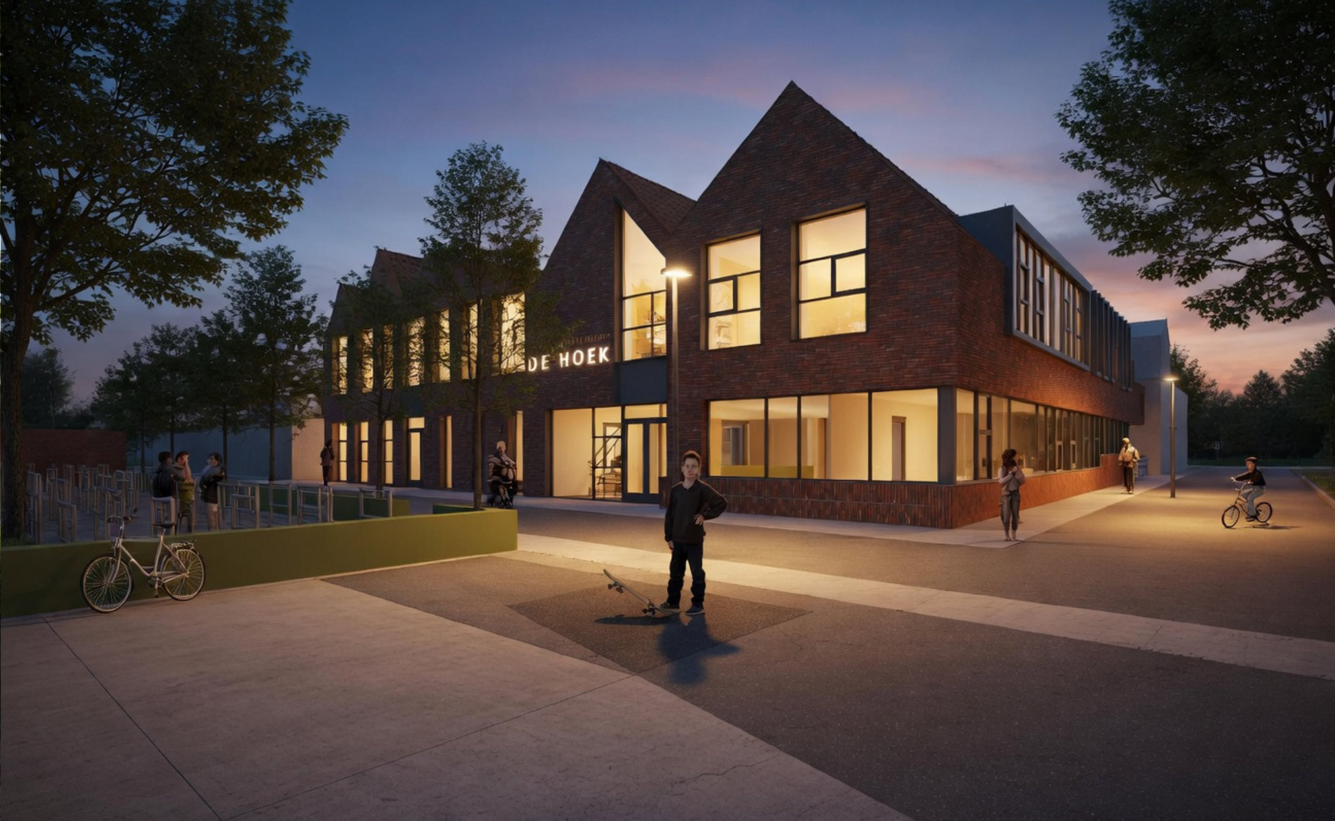 school IKC Binnenstad Enkhuizen De Tweemaster basisschool onderwijs architect