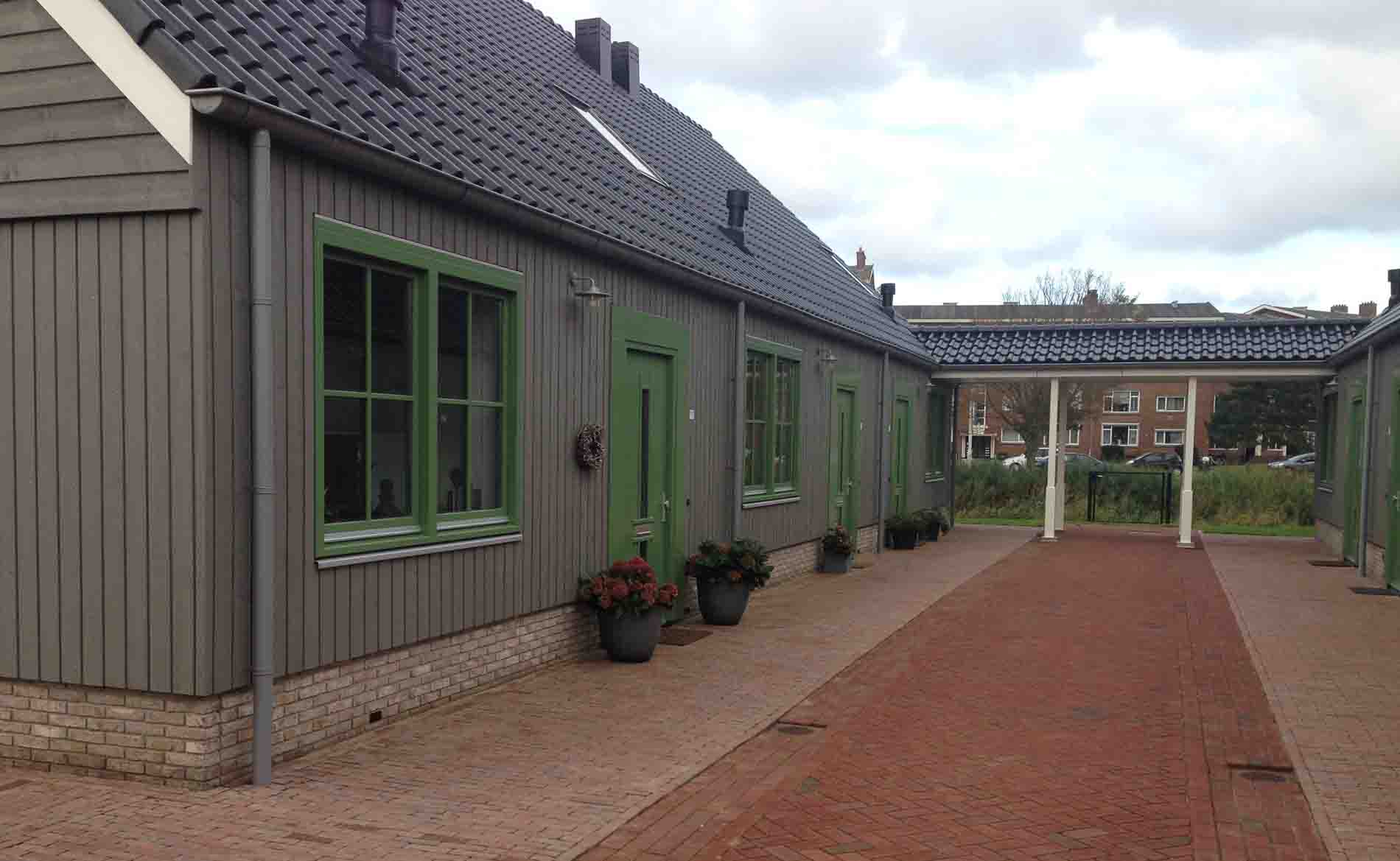 Levensloopbestendige woningen Vechtstraat Den Helder BBHD architecten