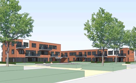 architect BENG woningen appartementen Saturnusgeel Zoetermeer BBHD architecten