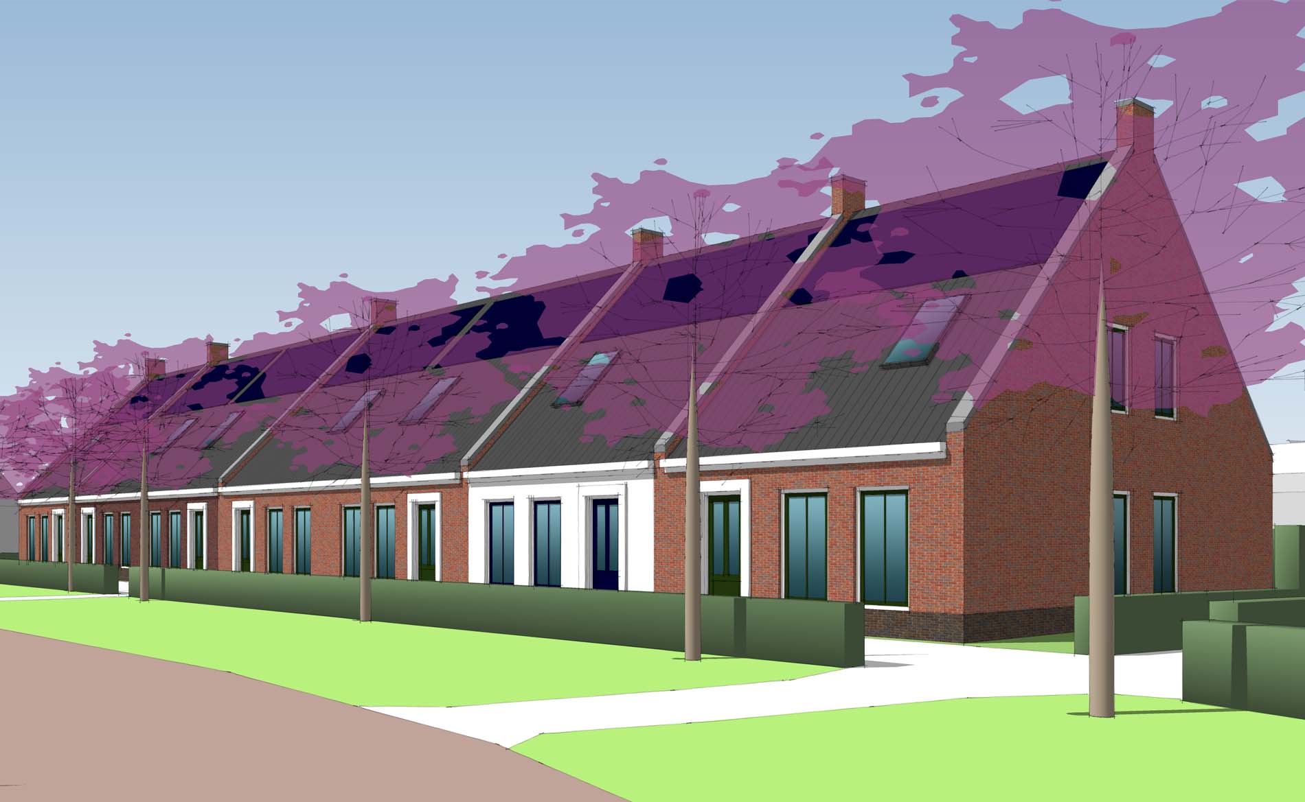 levensloopbestendige woningen Hippolytushoef BBHD architecten