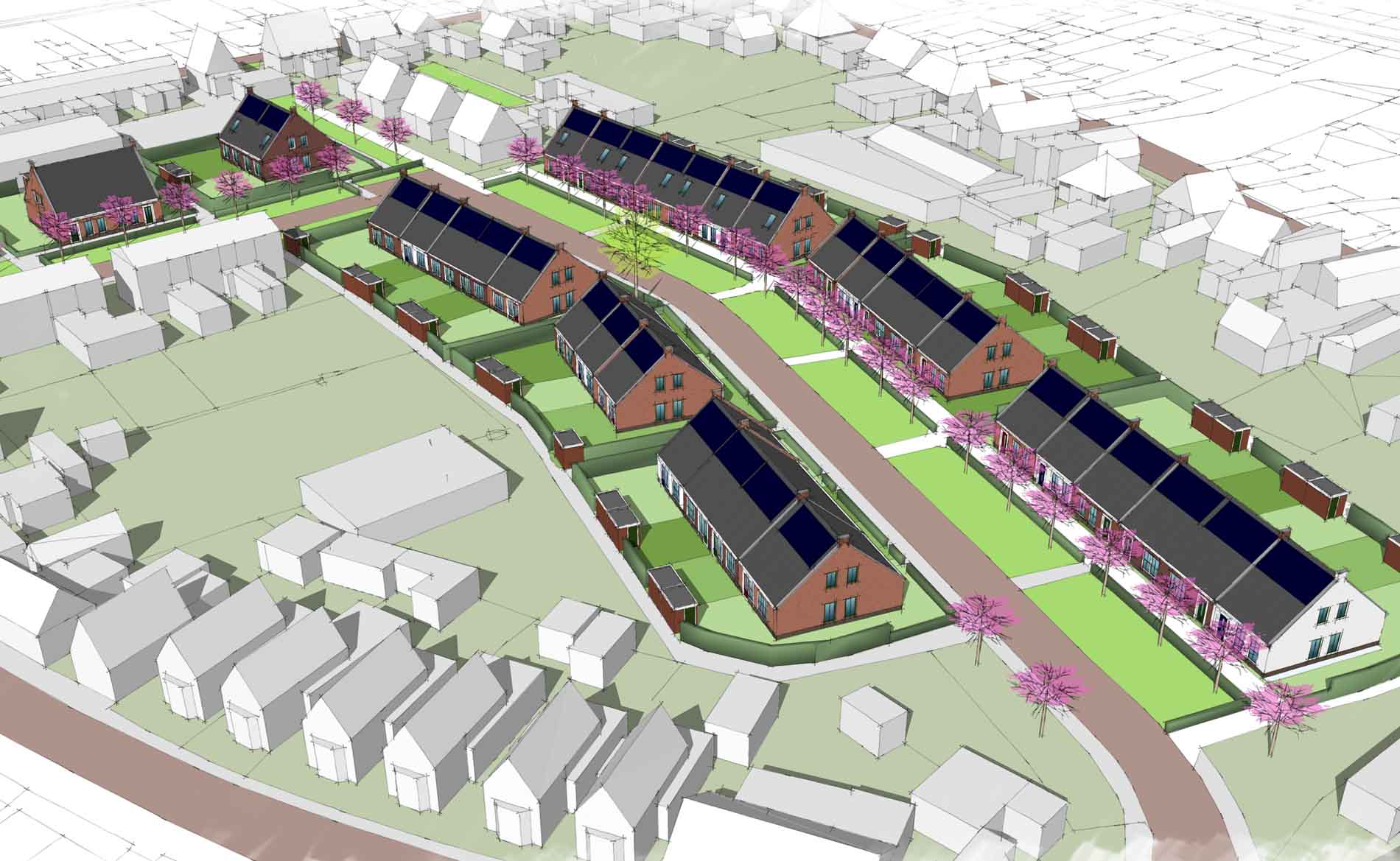 levensloopbestendige woningen Hippolytushoef BBHD architecten
