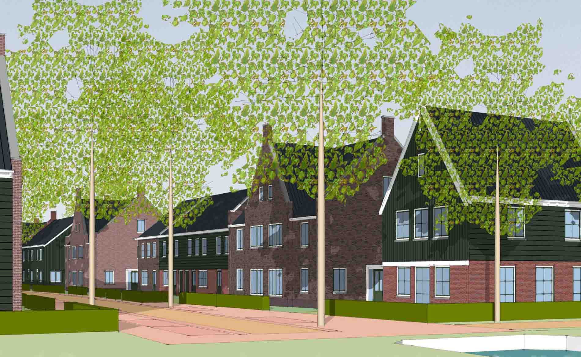 dorpswonen Twiske 3a Noordeinde Oostzaan BBHD architecten