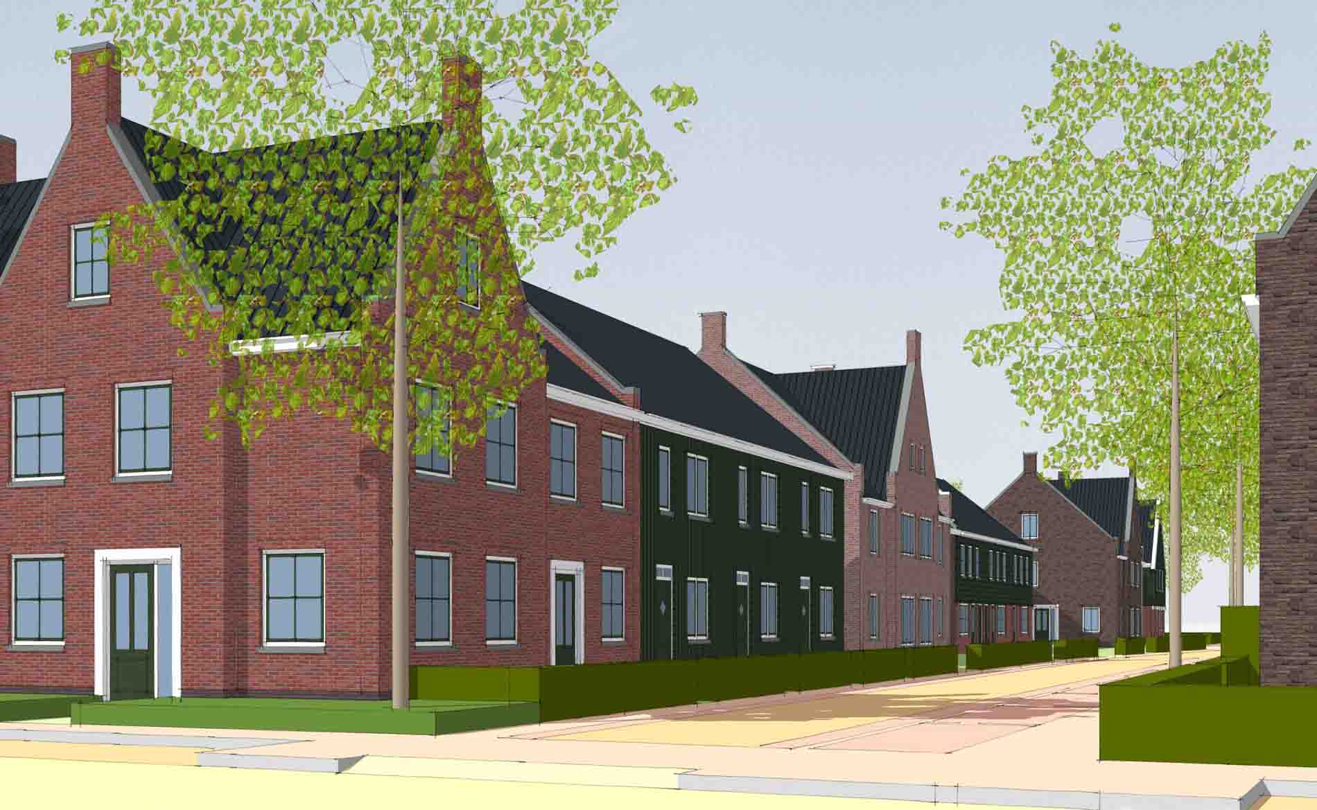 dorpswonen Twiske 3a Noordeinde Oostzaan BBHD architecten