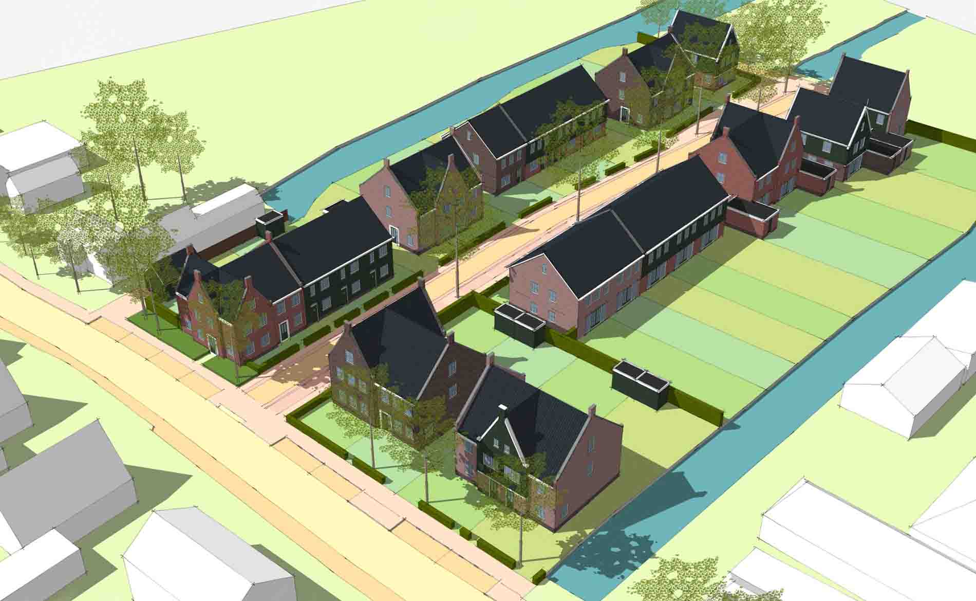 dorpswonen Twiske 3a Noordeinde Oostzaan BBHD architecten