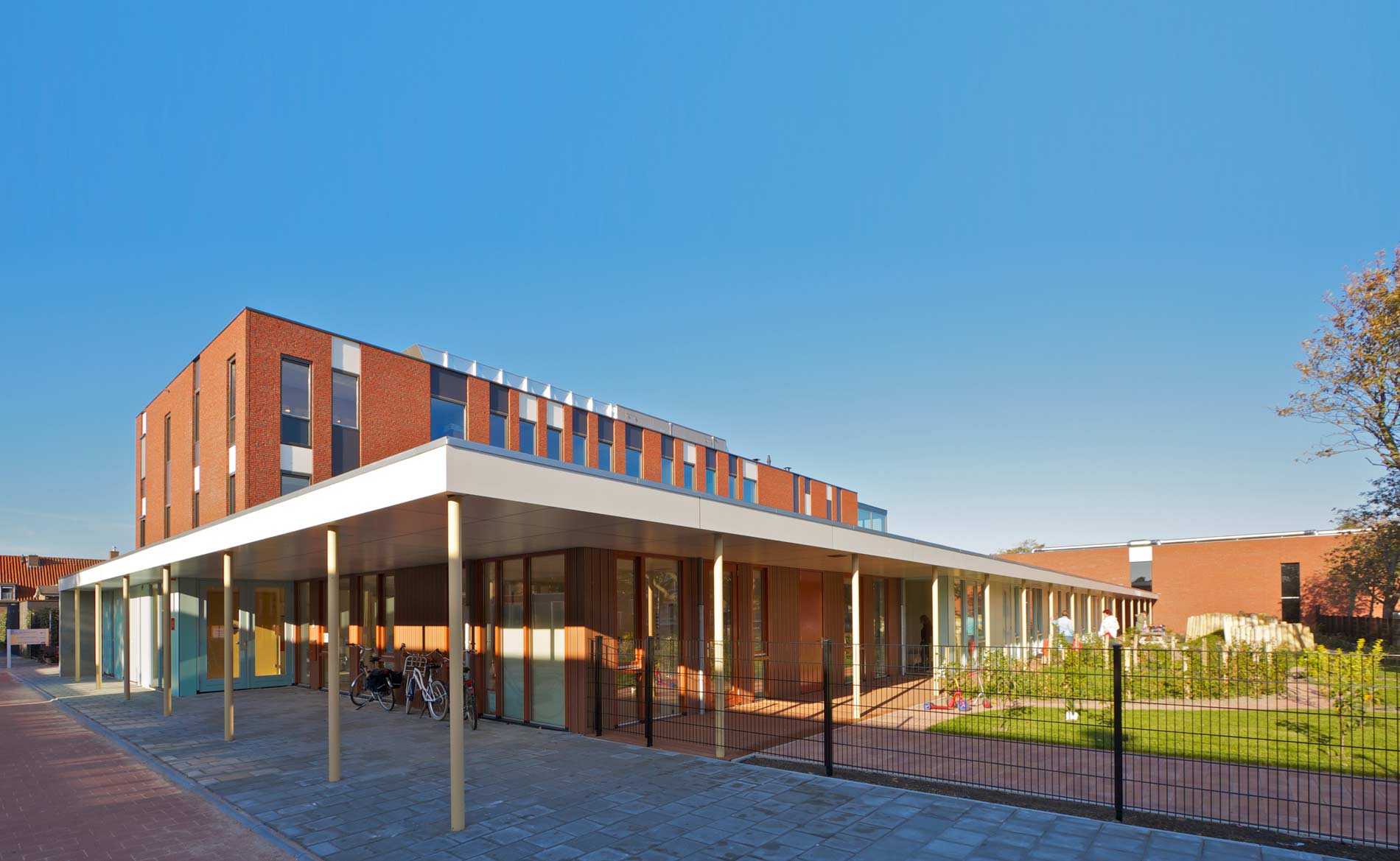 architect brede school kinderopvang BSO gymzaal De Poolster Den Helder BBHD architecten