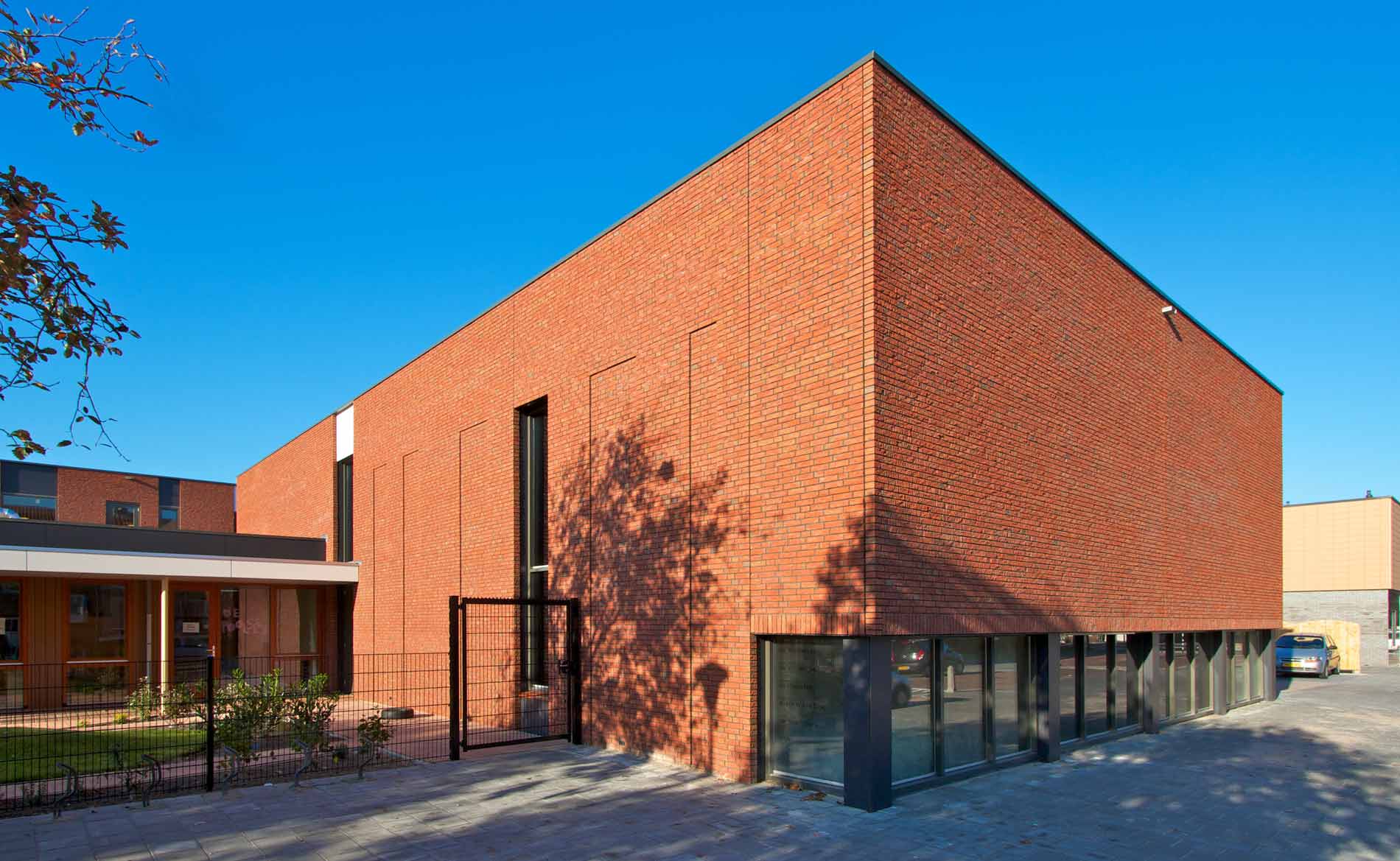 architect brede school kinderopvang BSO gymzaal De Poolster Den Helder BBHD architecten