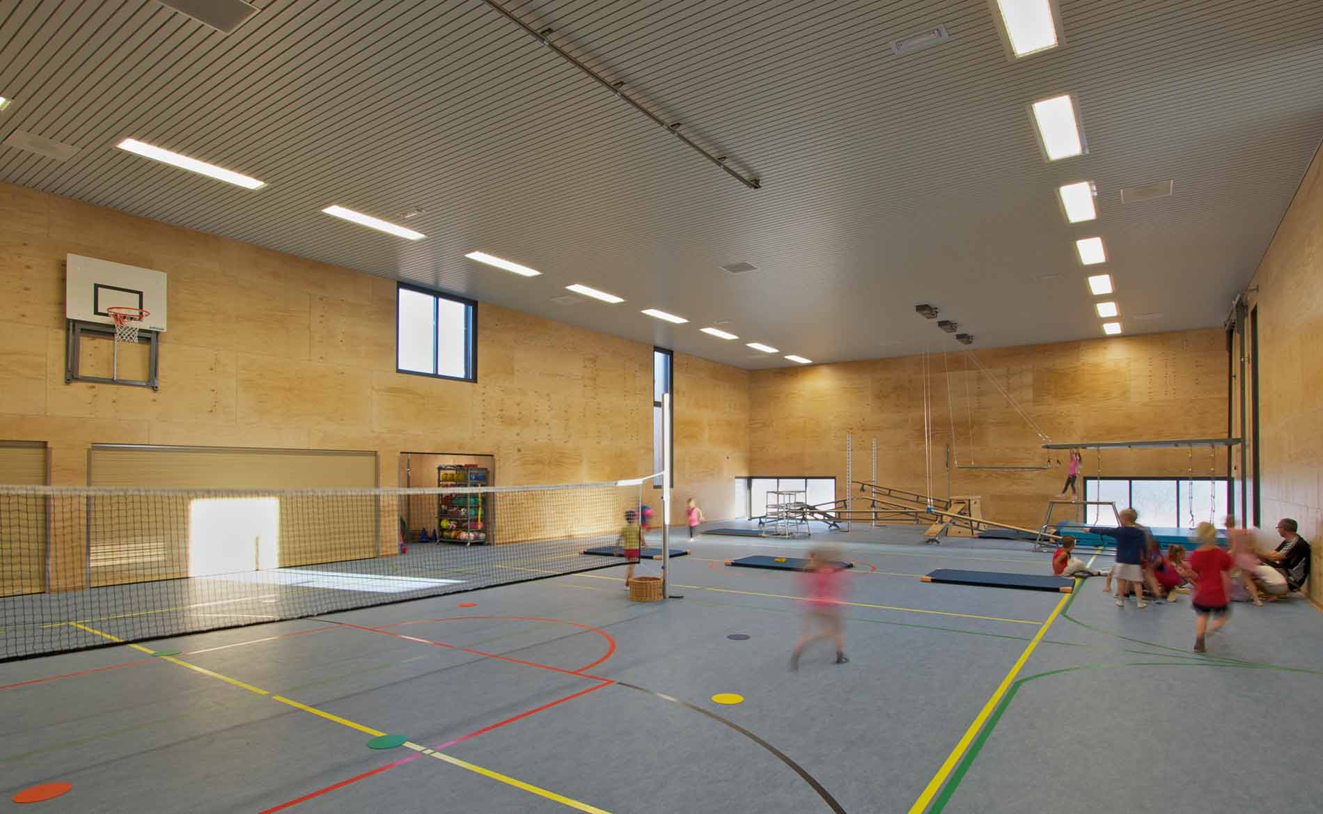 architect brede school kinderopvang BSO gymzaal De Poolster Den Helder BBHD architecten
