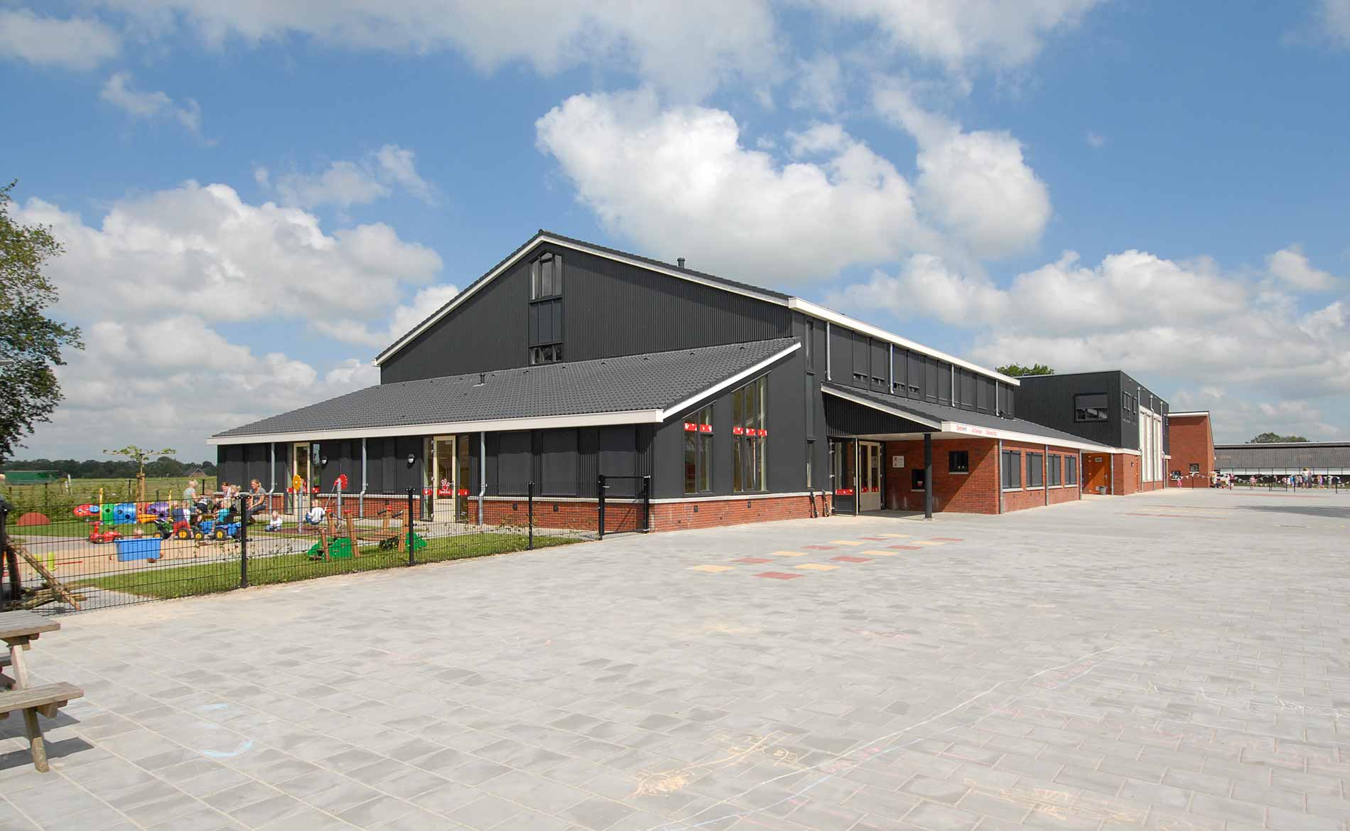 architect Brede school De Wijk Drenthe dorps onderwijs BBHD architecten