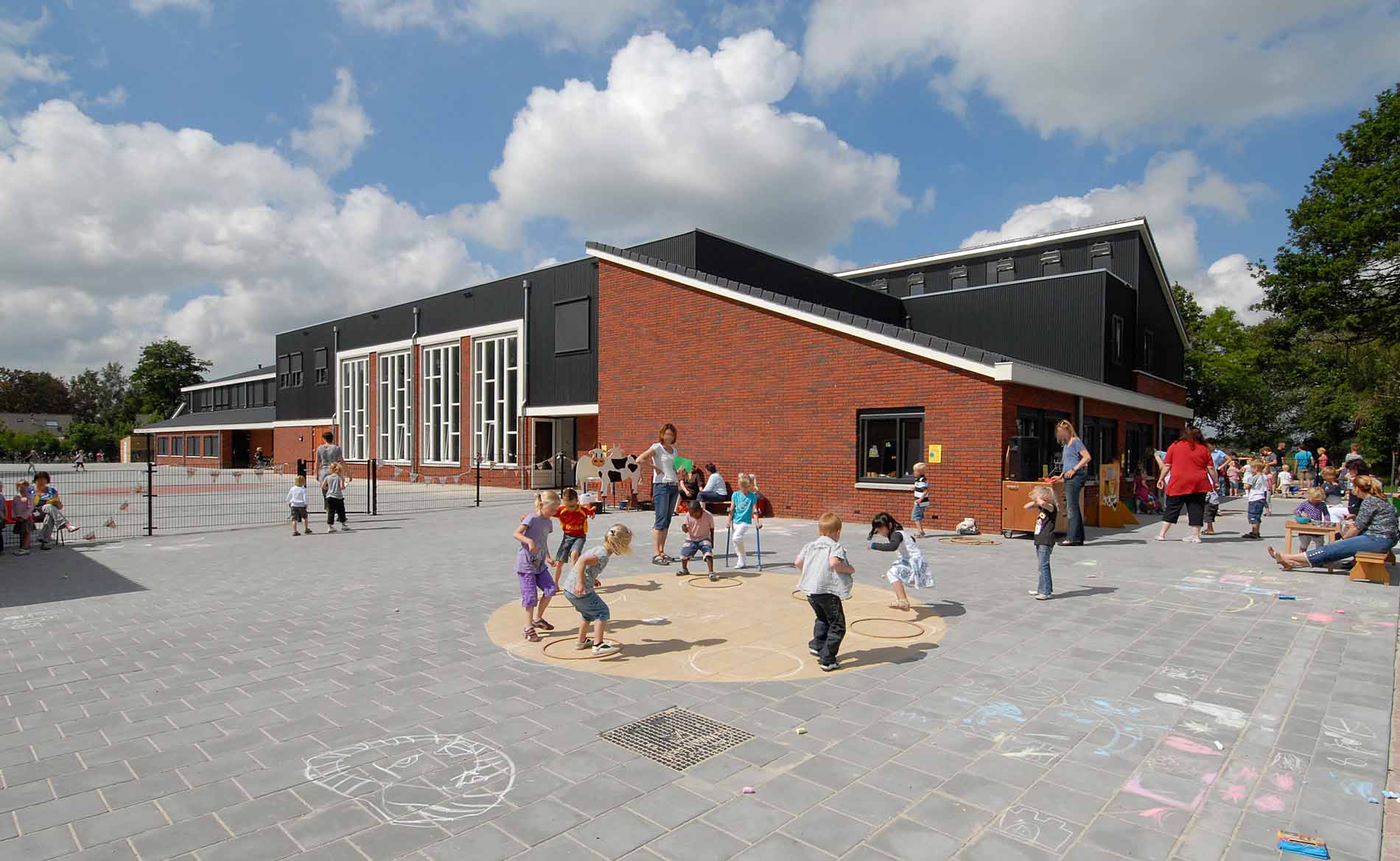 architect Brede school De Wijk Drenthe dorps onderwijs BBHD architecten