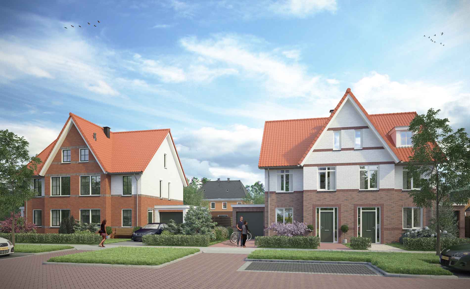 architect nieuwbouwwijk woningbouw woningen Buitenplaats De Goorn BBHD architecten