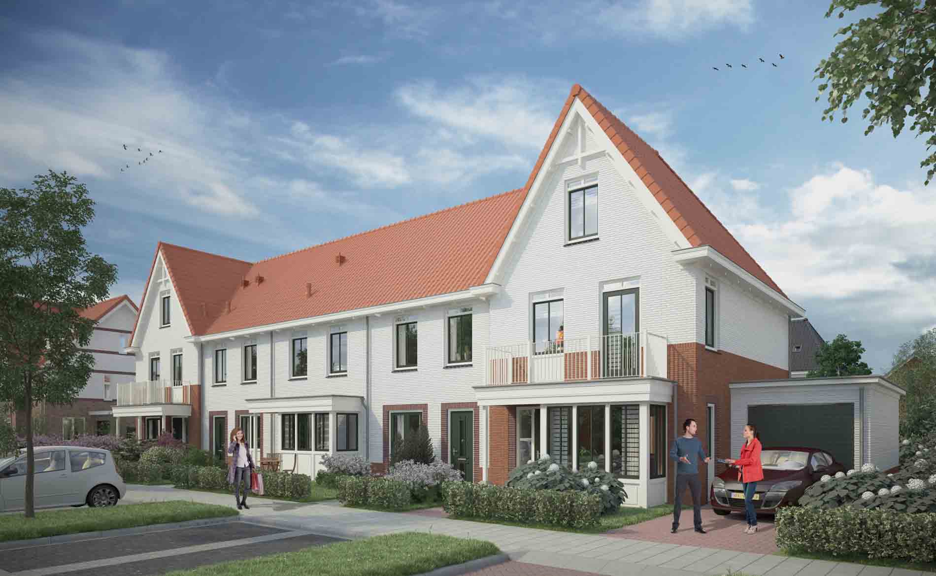 architect nieuwbouwwijk woningbouw woningen Buitenplaats De Goorn BBHD architecten
