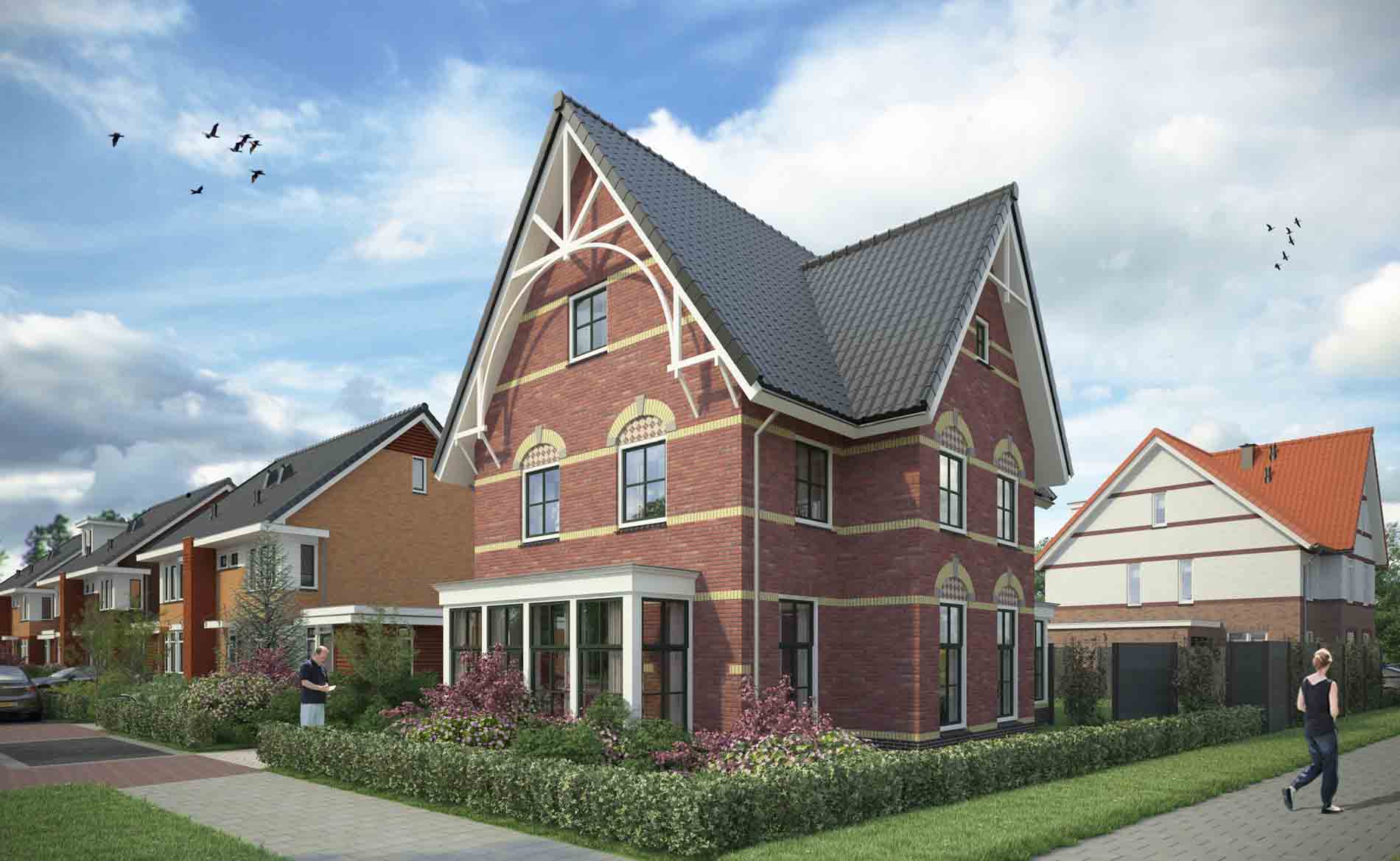 architect nieuwbouwwijk woningbouw woningen Buitenplaats De Goorn BBHD architecten