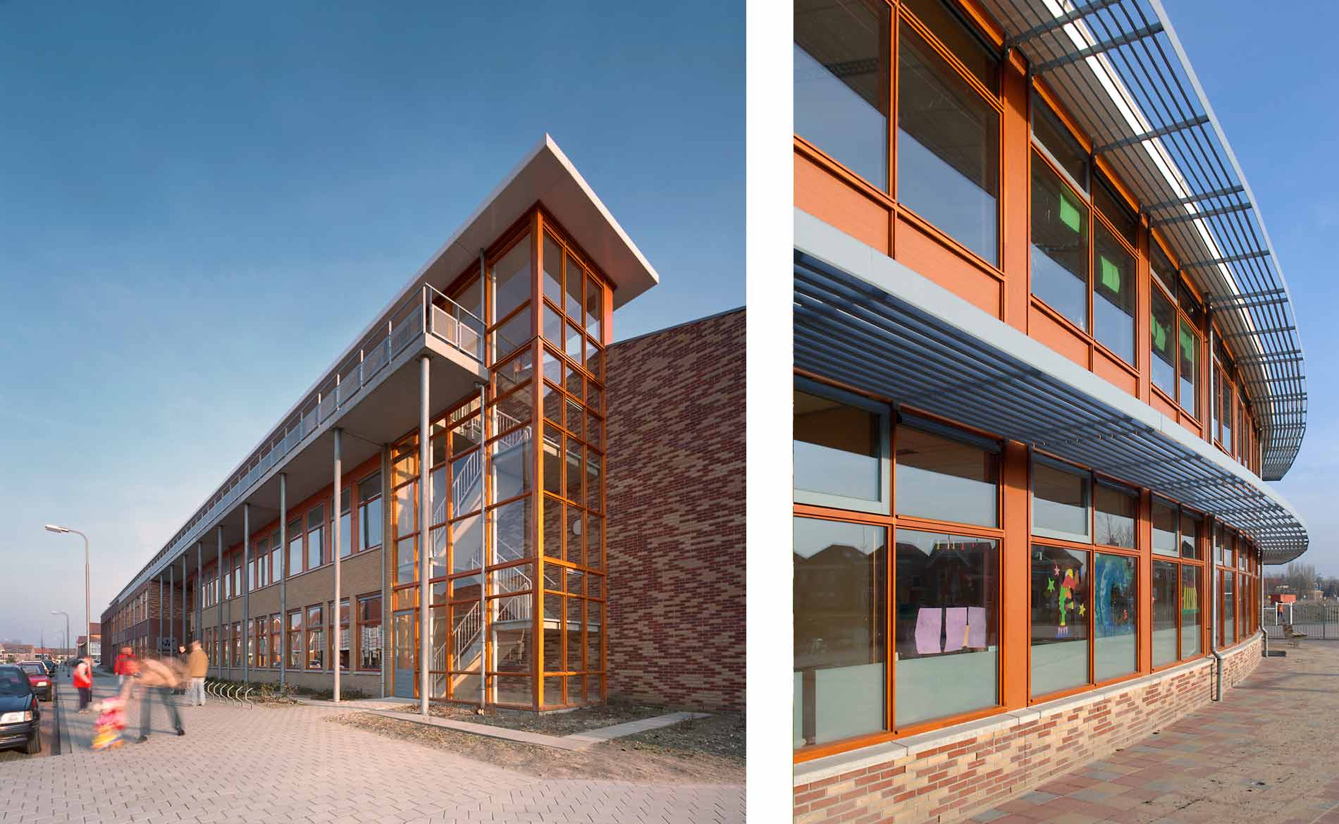 architect MFA Multinfunctionele Accommodatie basisonderwijs brede school sporthal kinderopvang wijkruimte Mayersloot Langedijk BBHD architecten