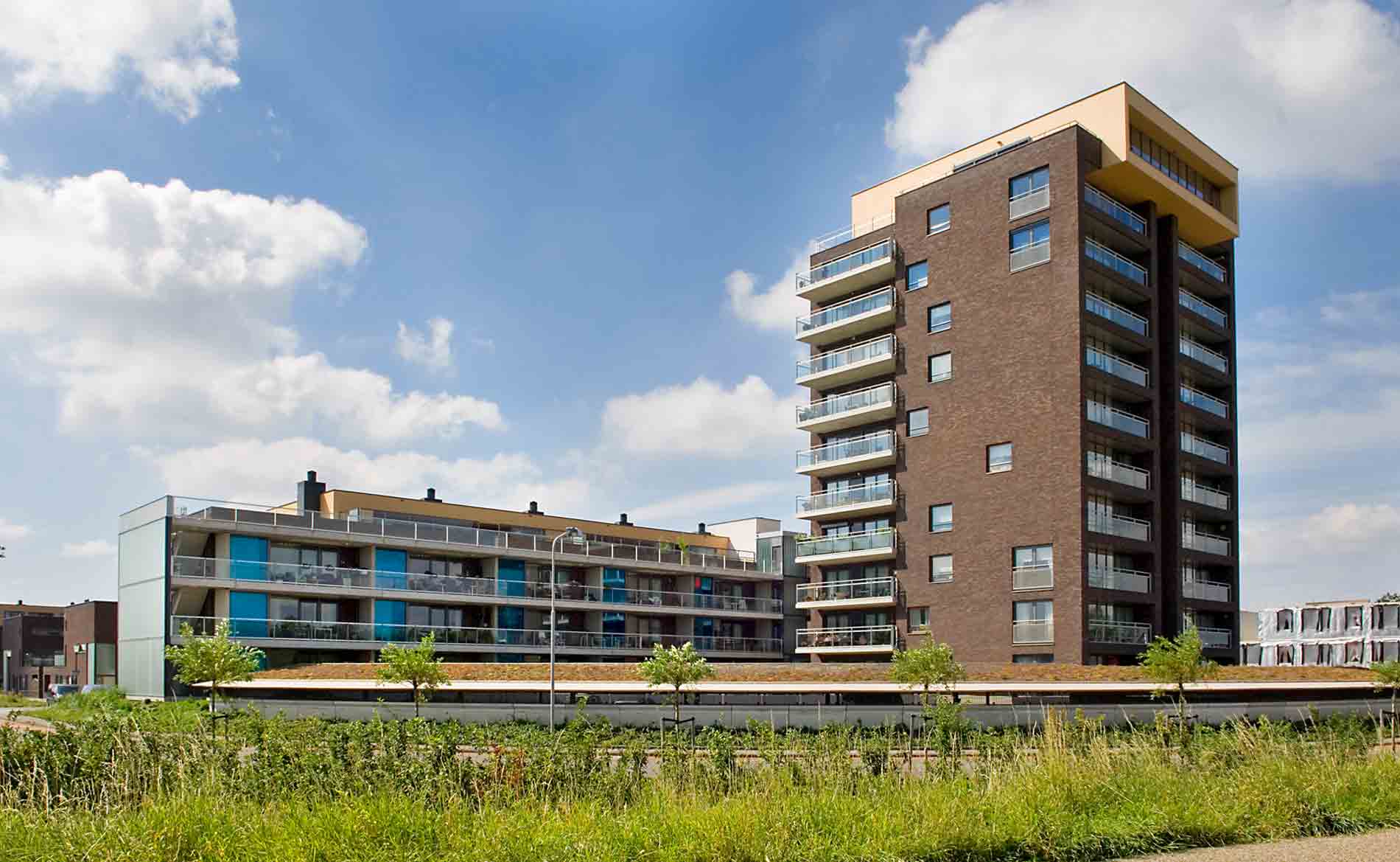 architect woningbouw Prinsenhof Beverwijk Herstructurering wonen BBHD architecten