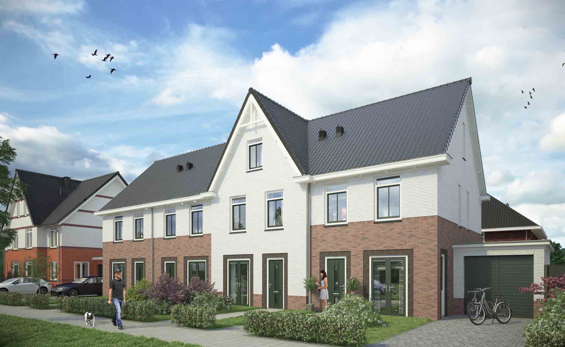 architect woningen woningbouw nieuwbouwwijk Reigersborg Hoogkarspel BBHD architecten