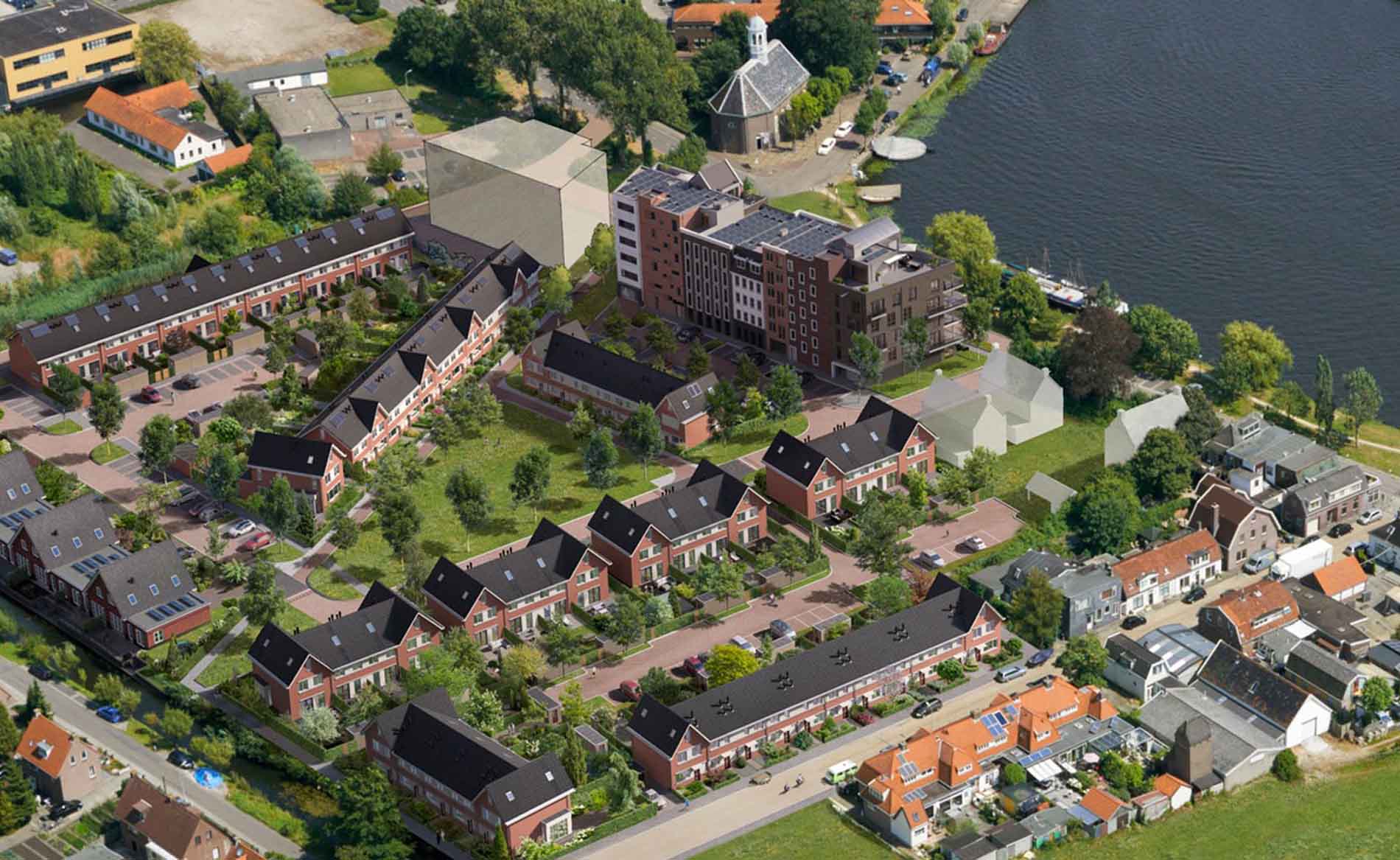 appartementen architect woningbouw Amstel Regentes Uithoorn BBHD architecten