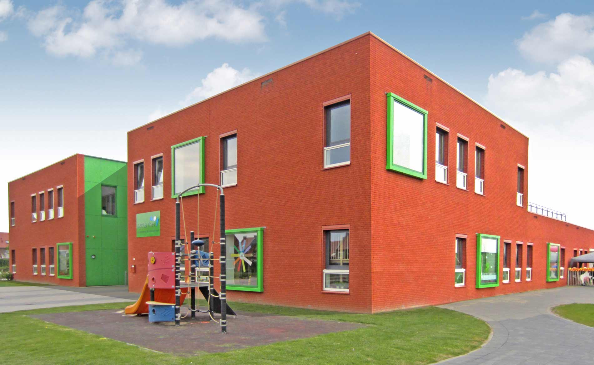 architect brede school basisschool Panta Rhei Zeewolde BBHD architecten