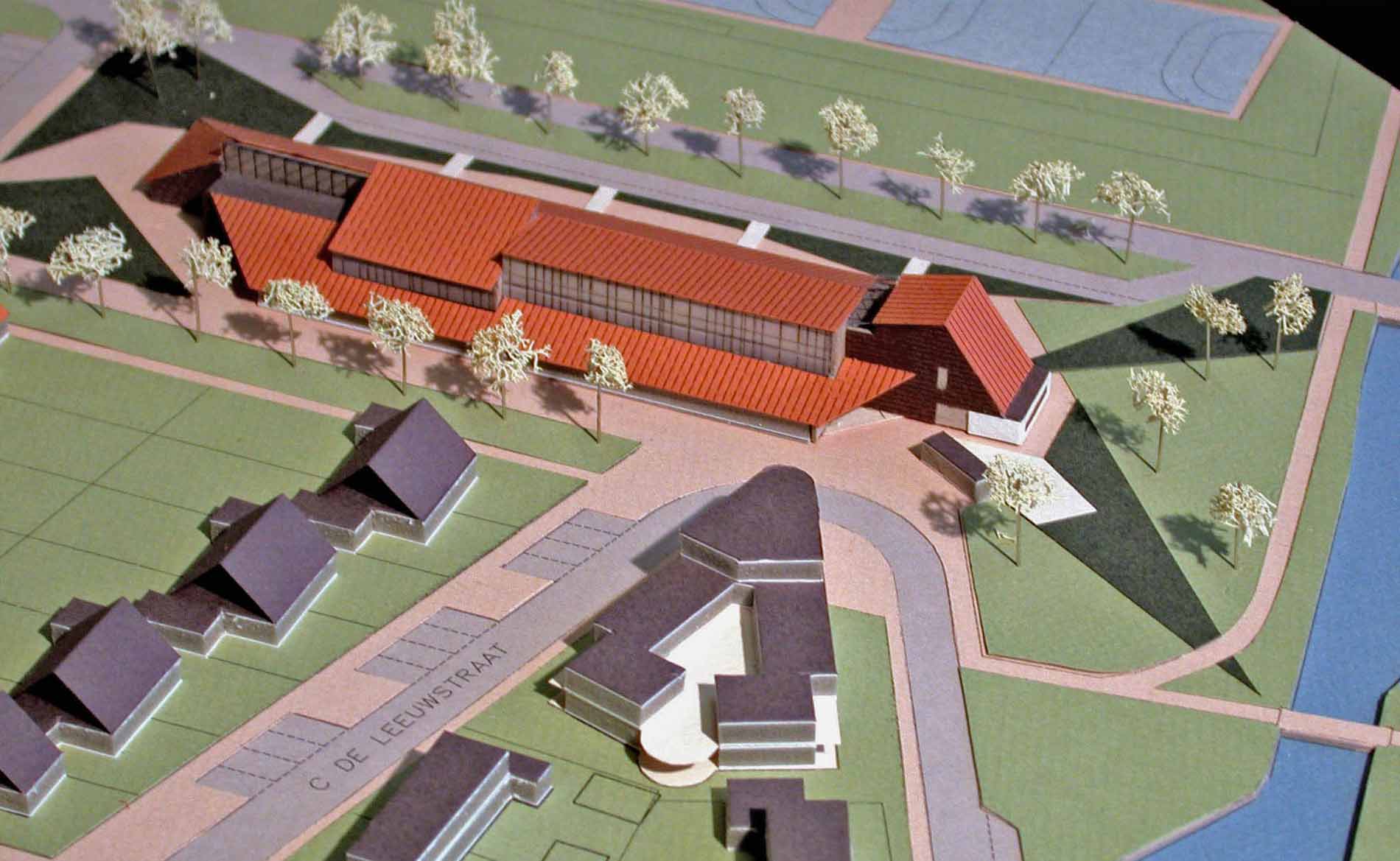 school architect basisschool St. Jozef 't Zand BBHD architecten maquette