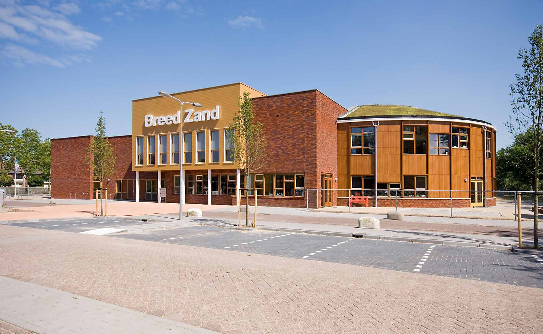 architect brede school kinderdagverblijf Breed Zand Breezand BBHD architecten