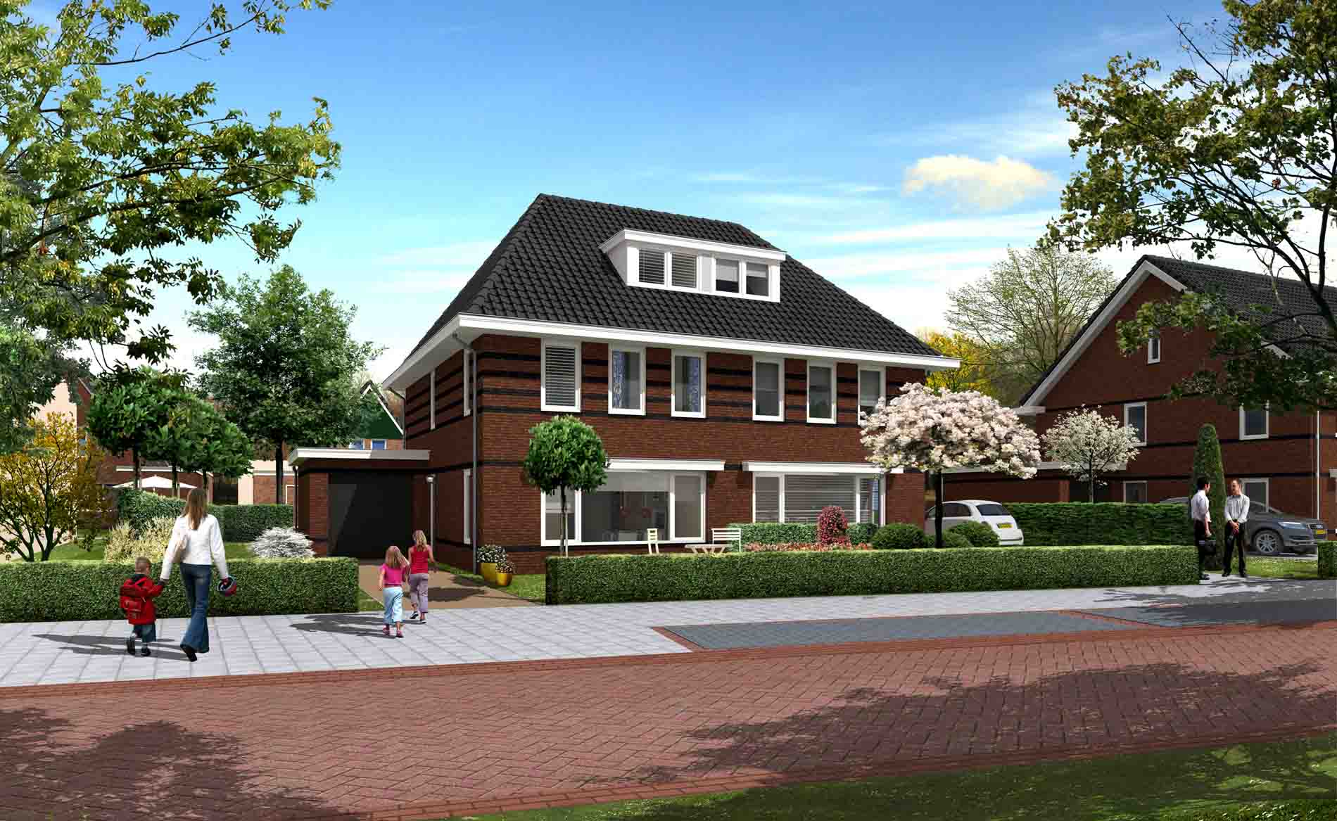 jaren 30 woning architectuur westerdel Langedijk BBHD architecten