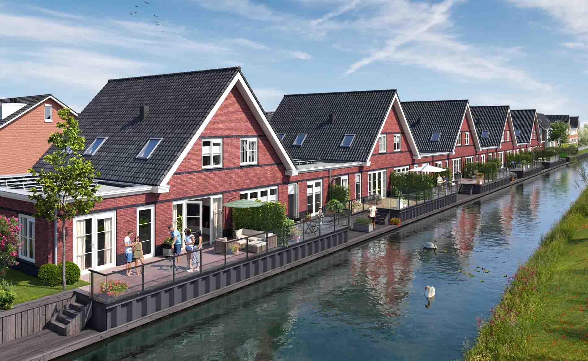 architect woningen woningbouw jaren '30 architectuur nieuwbouwwijk Regentes Uithoorn Thamerweg BBHD architecten